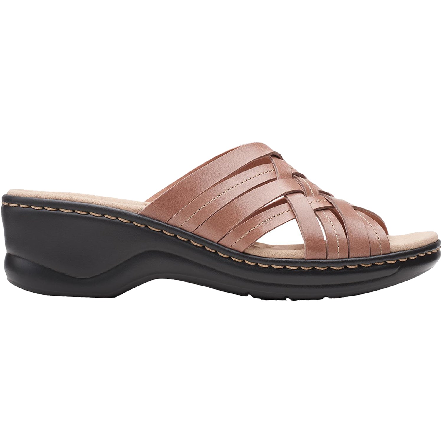 Womens Clarks Women's Clarks Lexi Selina Dusty Pink Leather Dusty Pink Leather