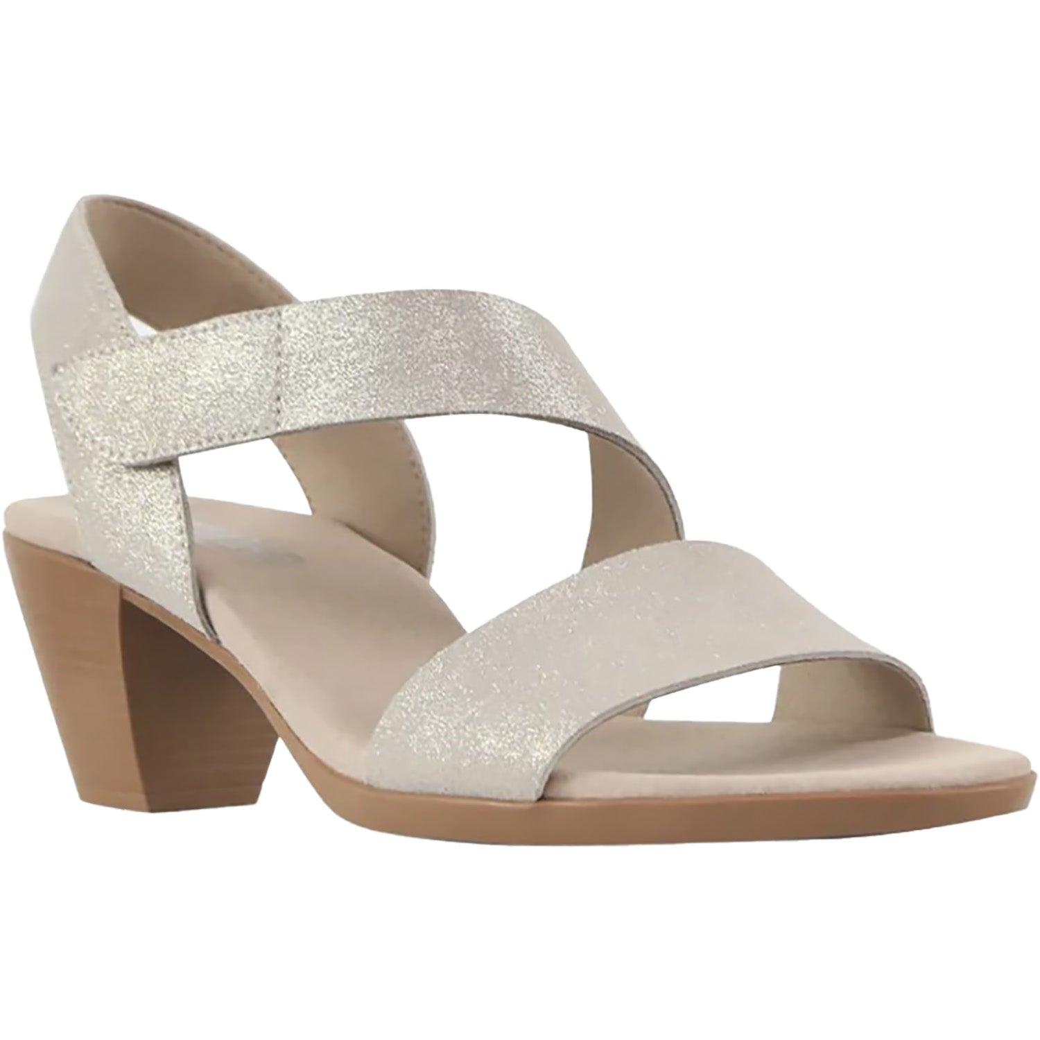 Womens Munro Women's Munro Lucia Champagne Shimmer Champagne Shimmer