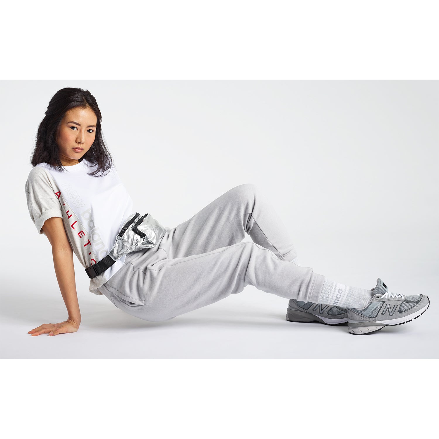 Womens New balance Women's New Balance W990GL6 Grey Suede/Mesh Grey Suede/Mesh