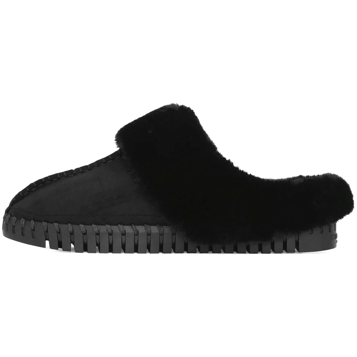 Womens Ilse jacobsen Women's Ilse Jacobsen Tulip 3871 Slipper Black/Black Synthetic Black/Black Synthetic