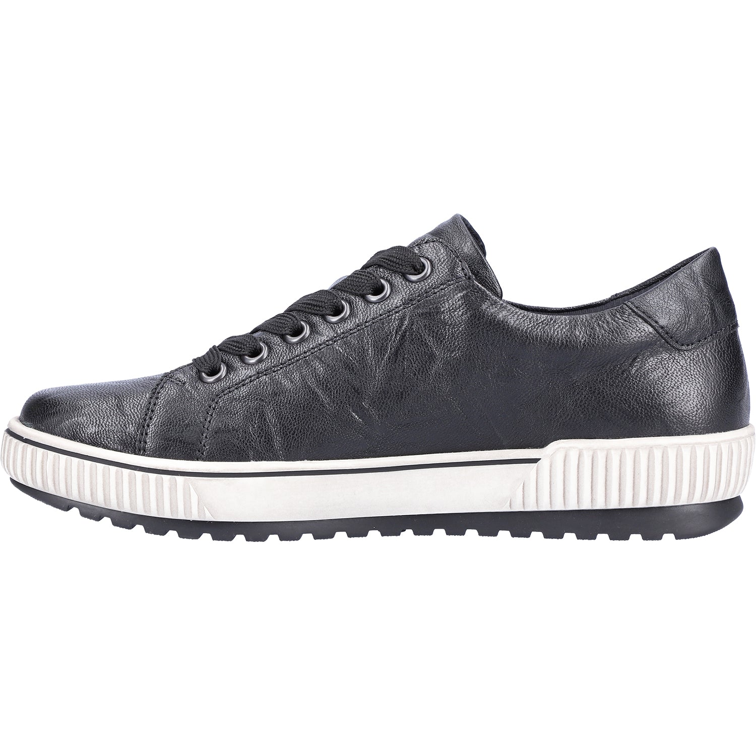 Womens Remonte Women's Remonte D0700-00 Maditta 00 Black Leather Black Leather