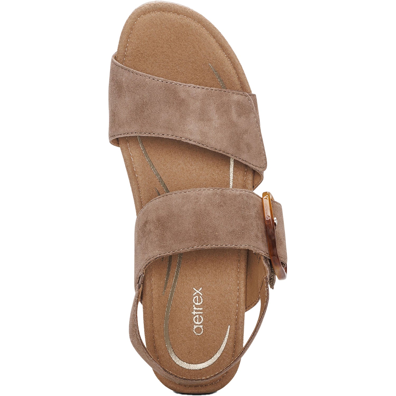 Womens Aetrex Women's Aetrex Ashley Taupe Taupe