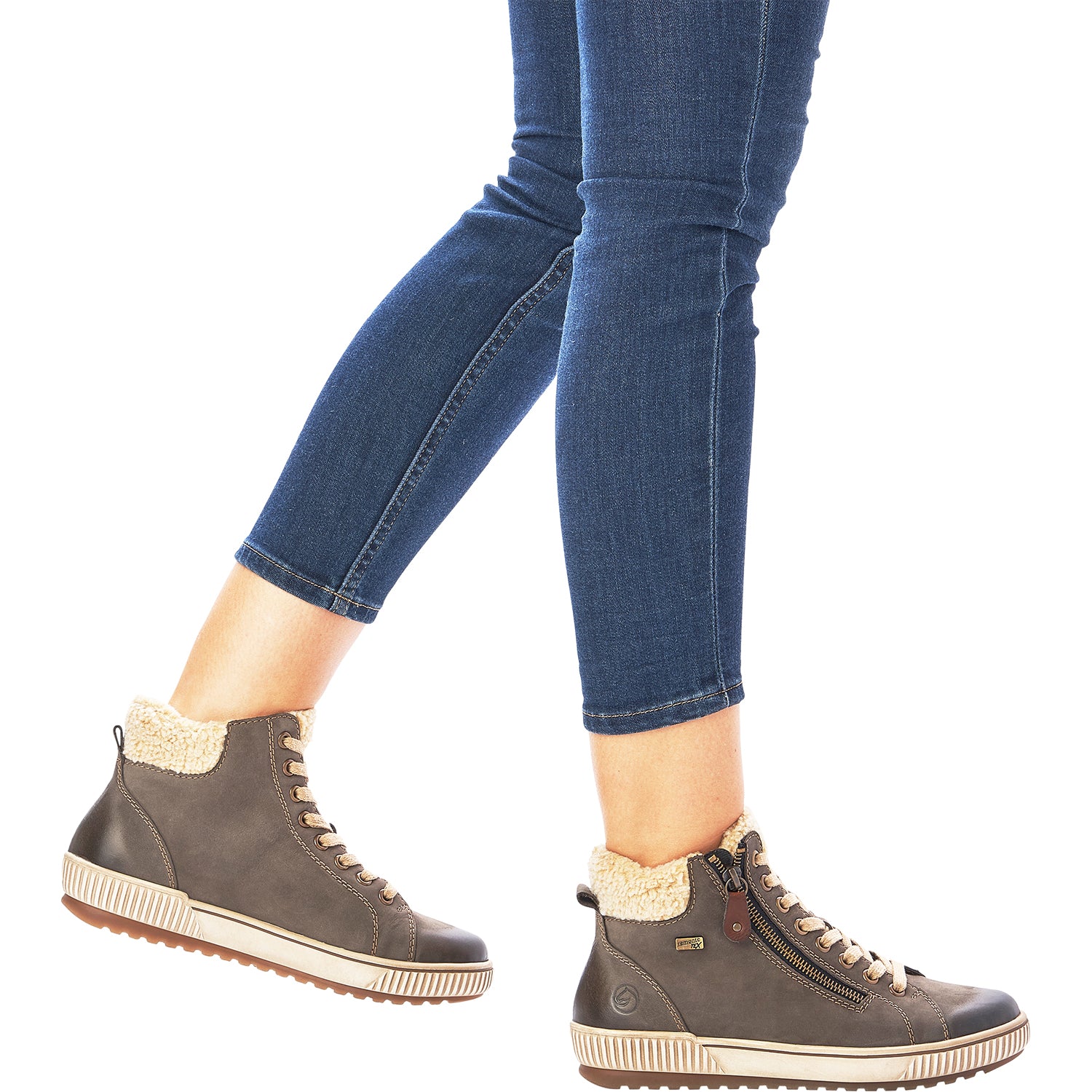 Womens Remonte Women's Remonte D0770-45 Maditta 70 Smoke Leather Smoke Leather