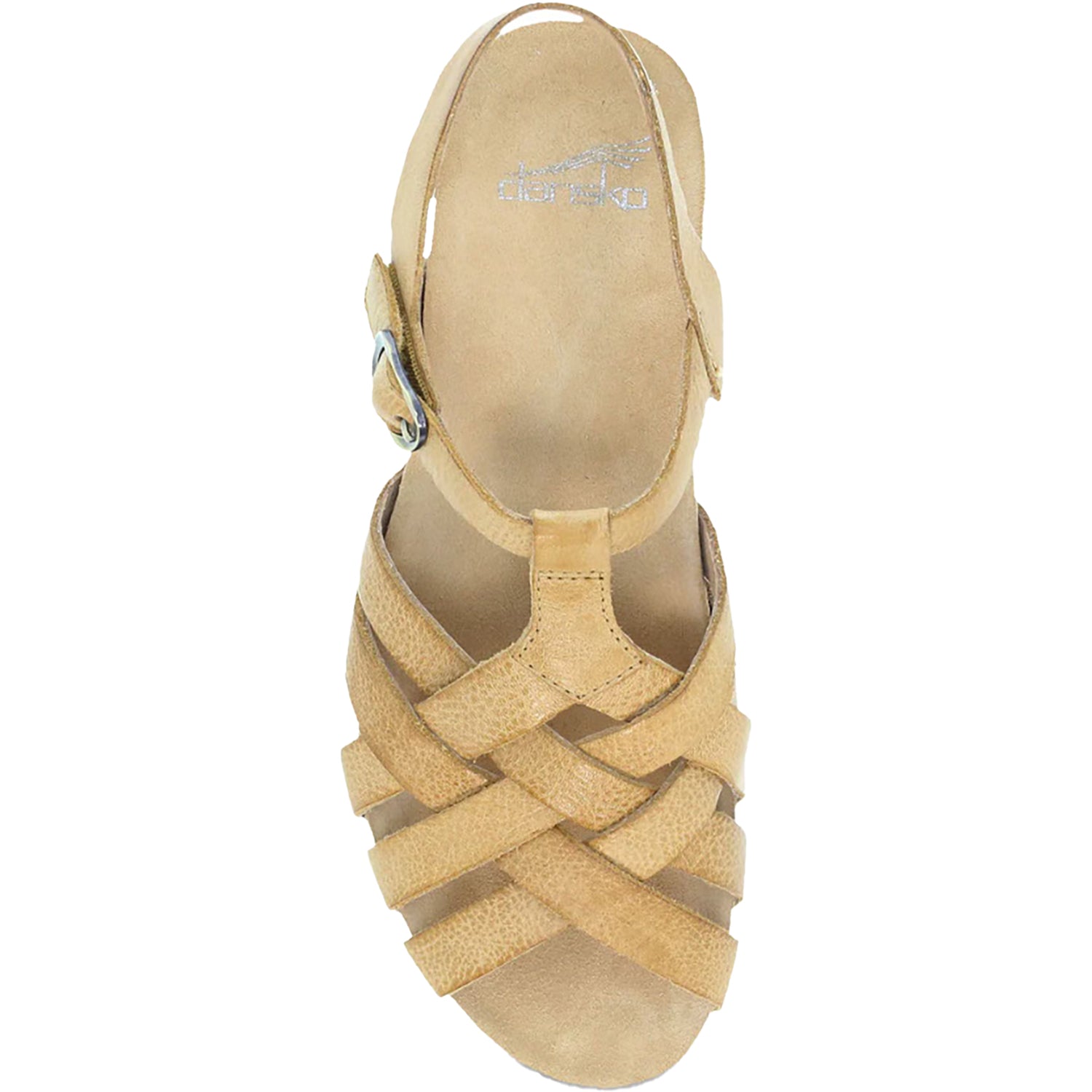Womens Dansko Women's Dansko Tinley Tan Milled Burnished Leather Tan Milled Burnished Leather