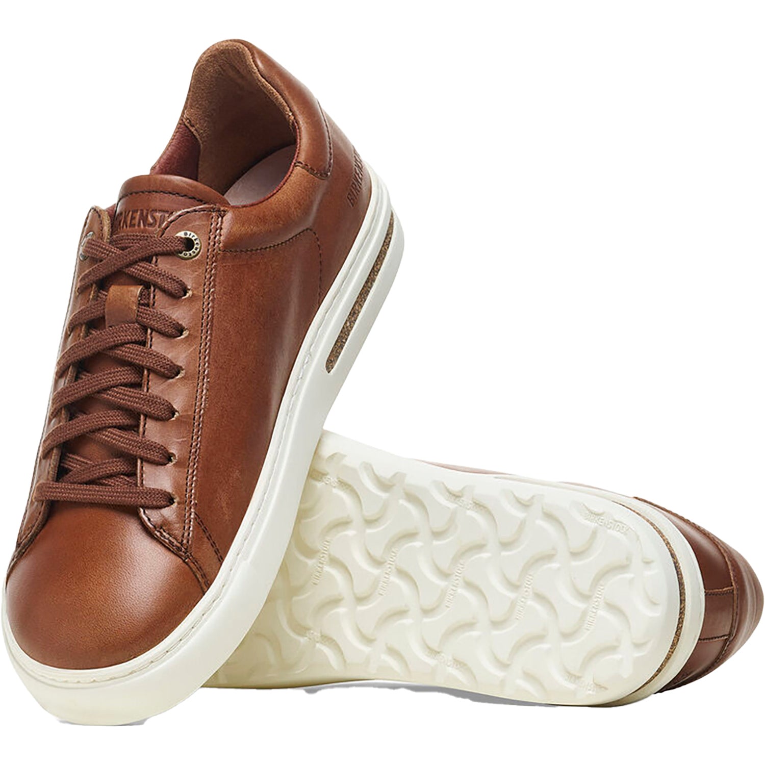 Mens Birkenstock Men's Birkenstock Bend Cognac Leather Cognac Leather
