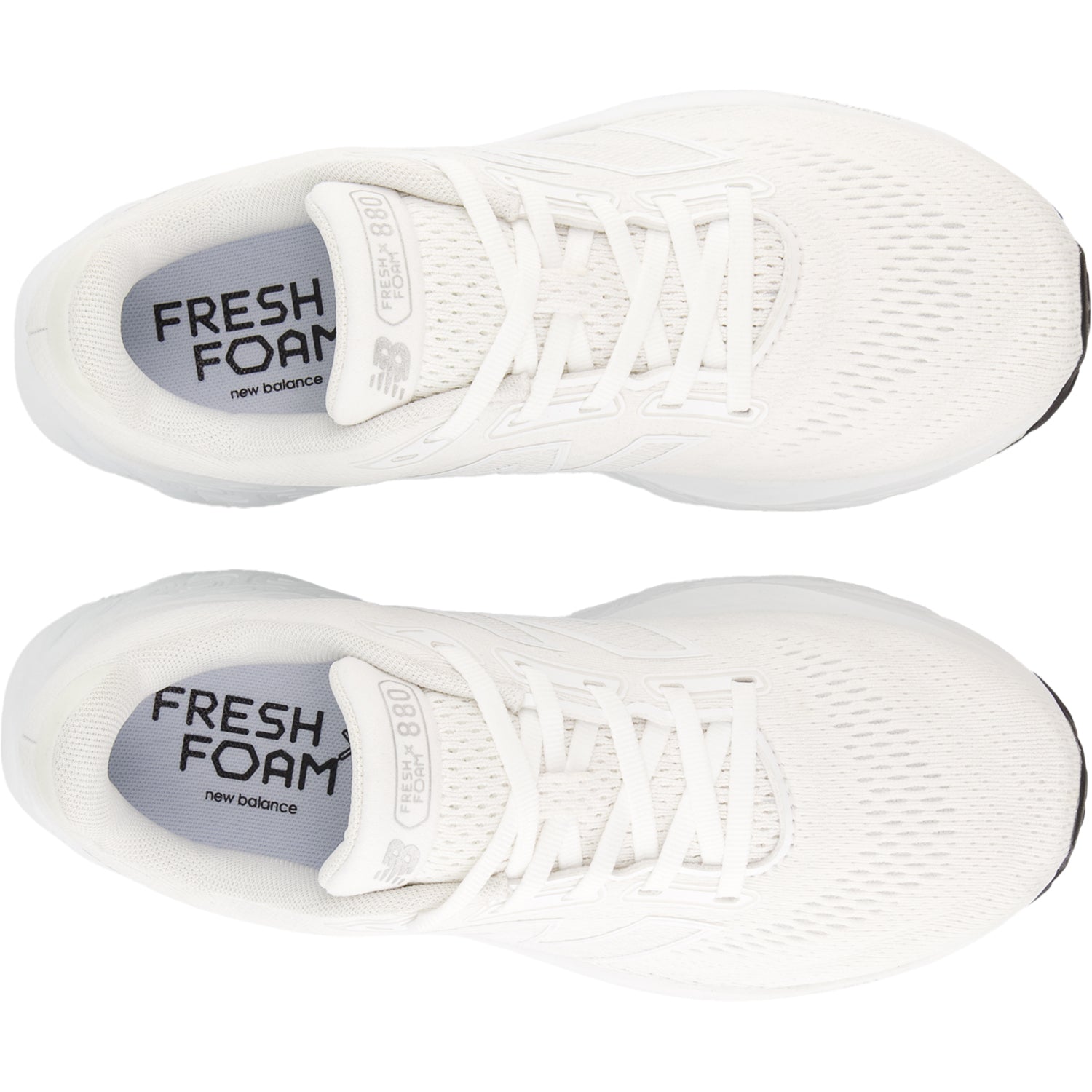 Womens New balance Women's New Balance W880W14 Fresh Foam X 880v14 White/Silver Metallic Mesh White/Silver Metallic Mesh