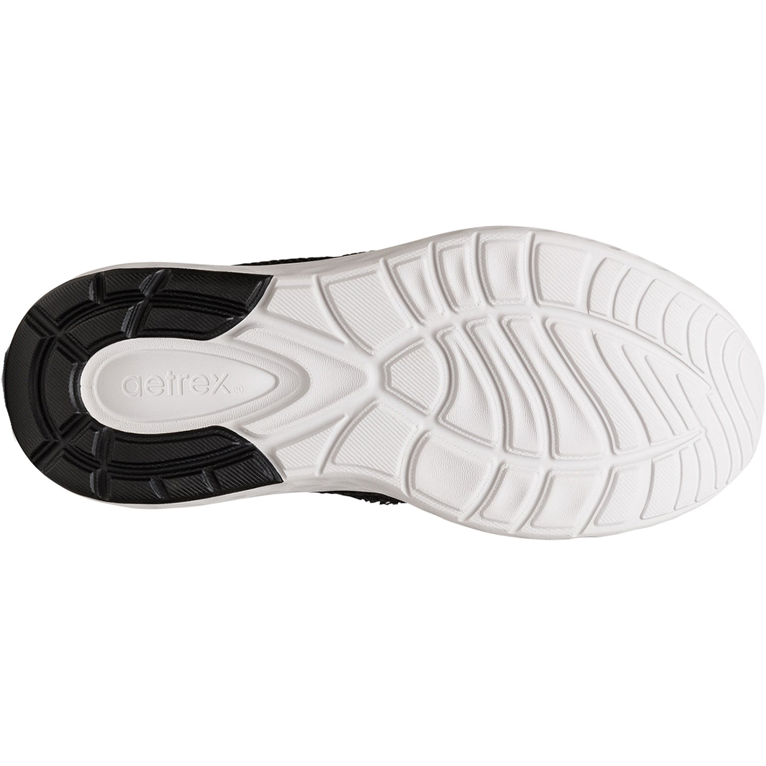 Womens Aetrex Women's Aetrex Harley Black Mesh Black Mesh