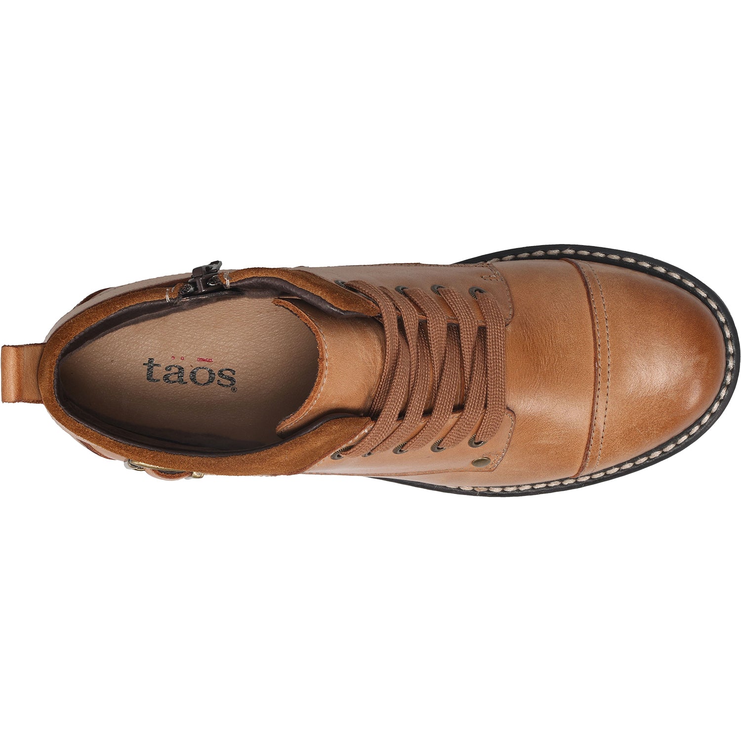 Womens Taos Women's Taos Mini Crave Caramel Leather Caramel Leather