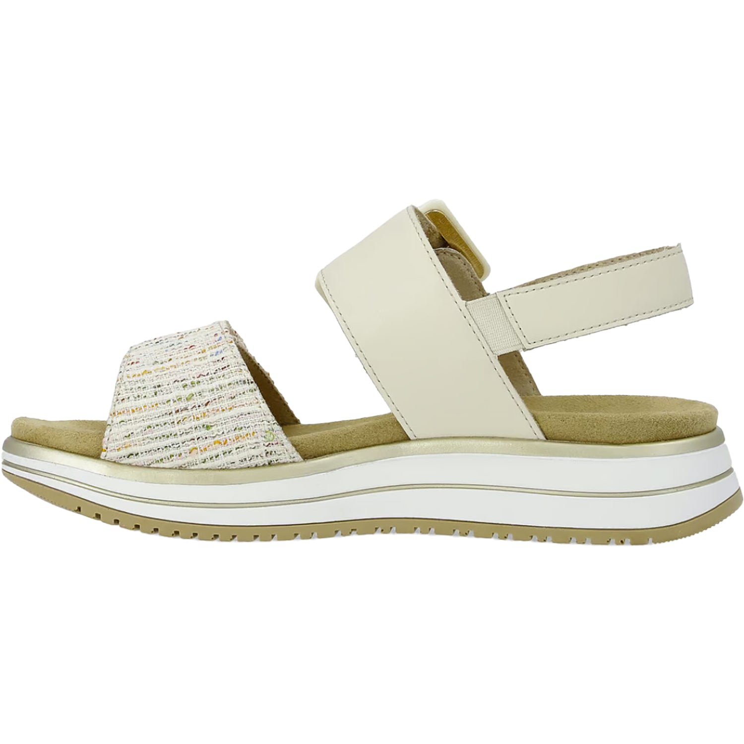 Womens Remonte Women's Remonte D1J53-60 Jocelyn 53 Weiss Multi/Porzellan Leather Weiss Multi/Porzellan Leather