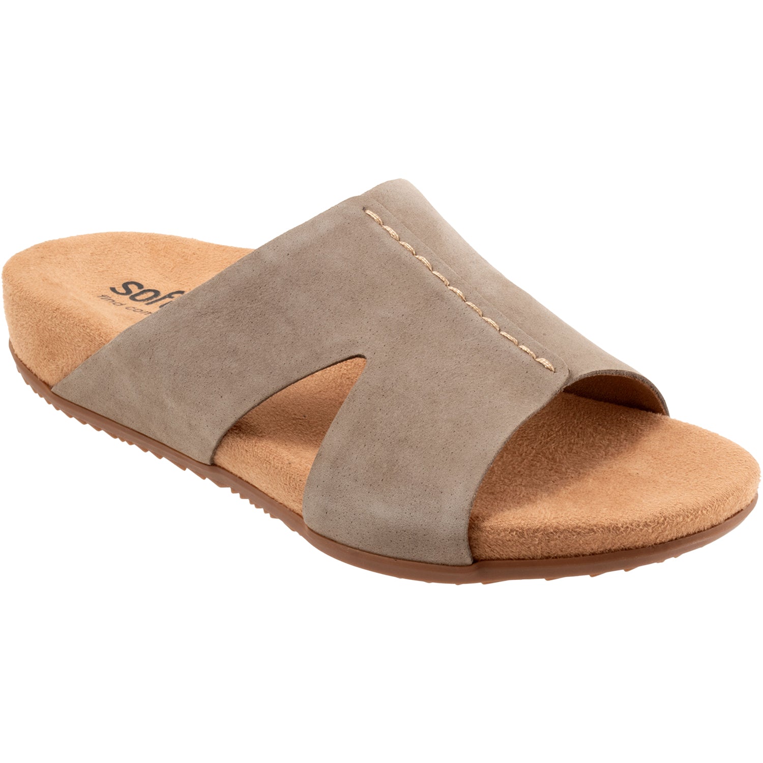 Womens Soft walk Women's SoftWalk Beverly Taupe Nubuck Taupe Nubuck