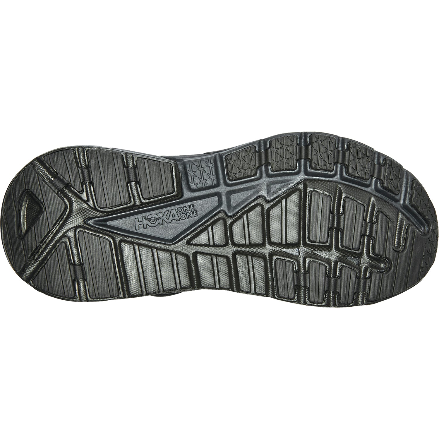 Mens Hoka one one Men's Hoka Gaviota 4 Black Mesh Black Mesh
