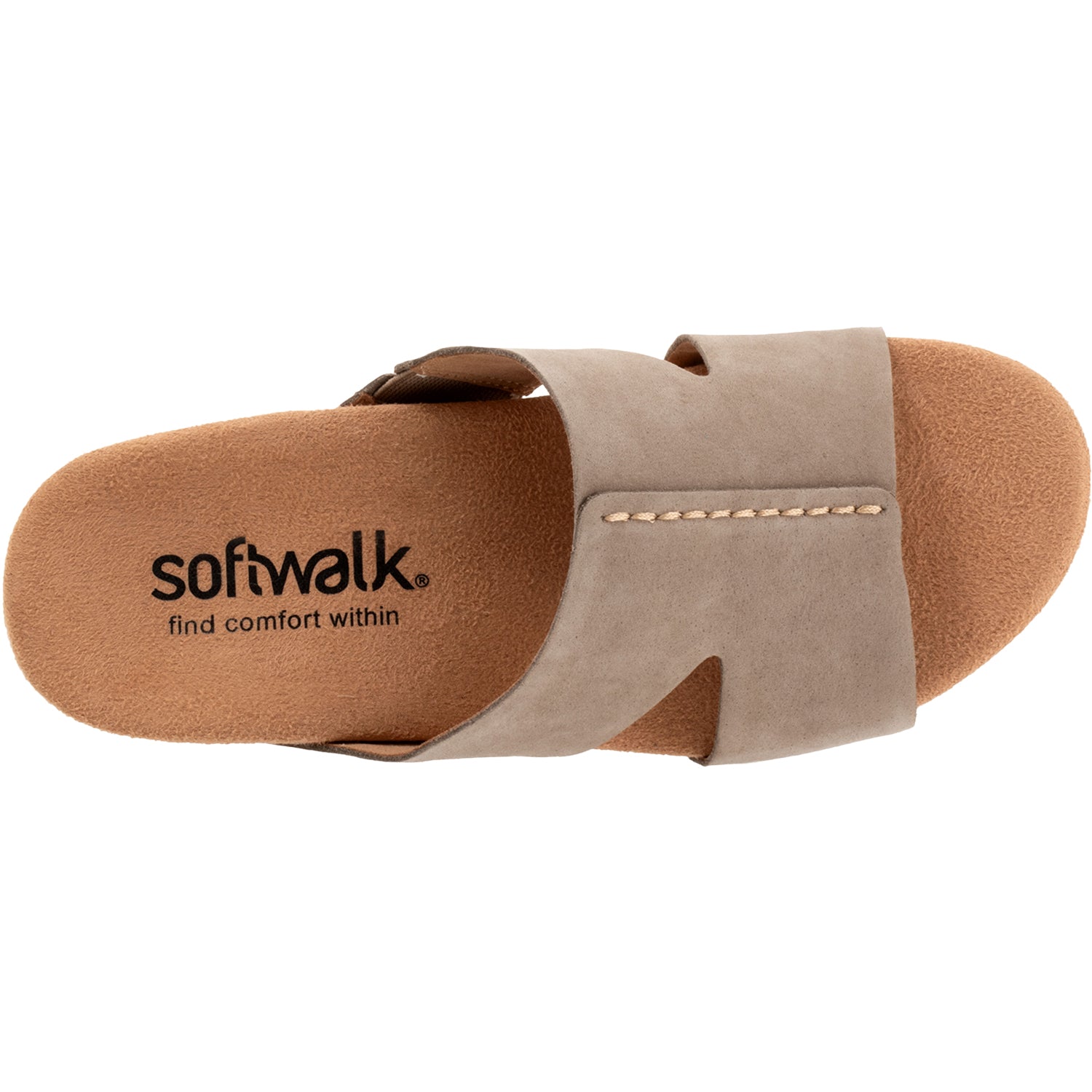 Womens Soft walk Women's SoftWalk Beverly Taupe Nubuck Taupe Nubuck