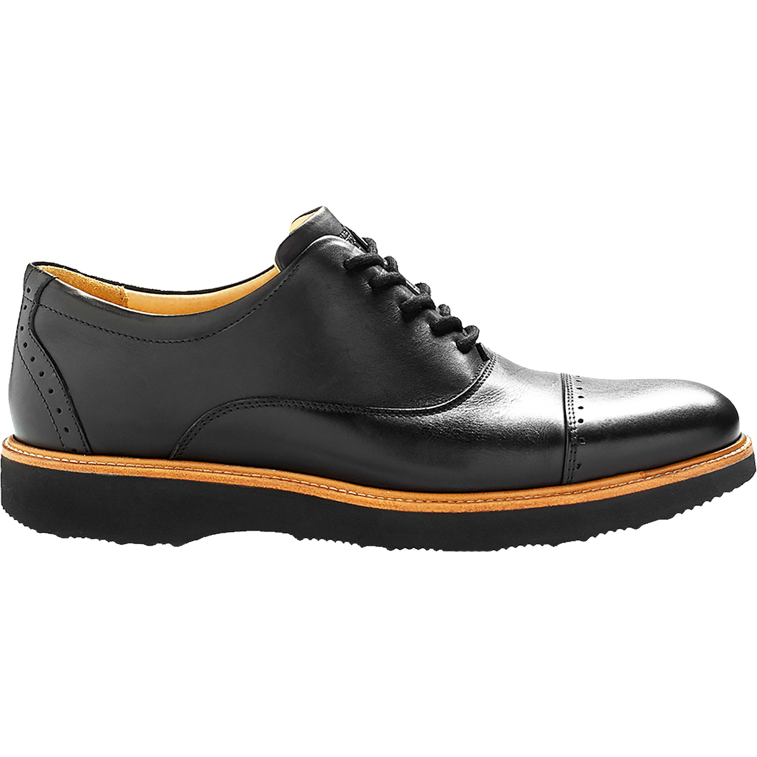 Mens Samuel hubbard Men's Samuel Hubbard Market Cap Black Leather Black Leather