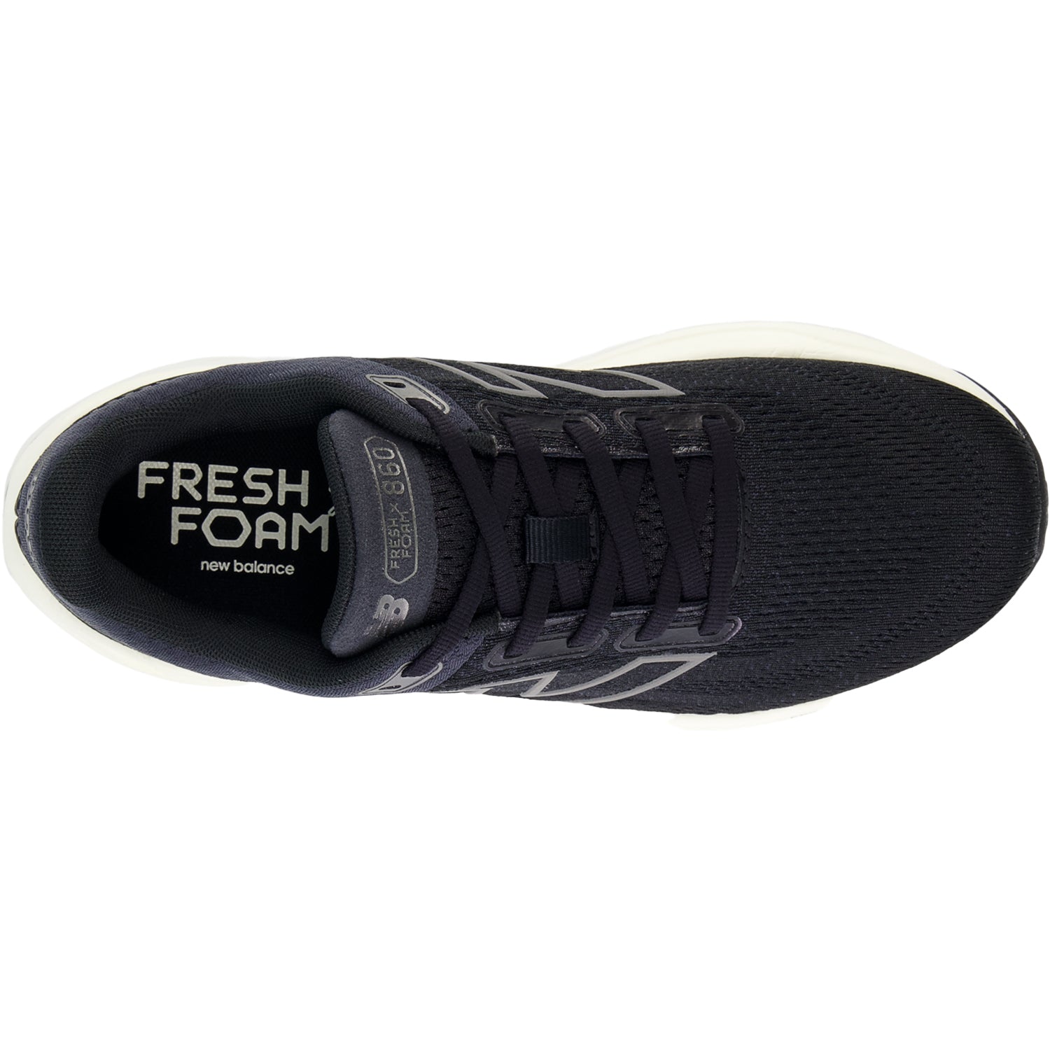 Womens New balance Women's New Balance Fresh Foam X W860A14 Black/Phantom/Angora Mesh Black/Phantom/Angora Mesh