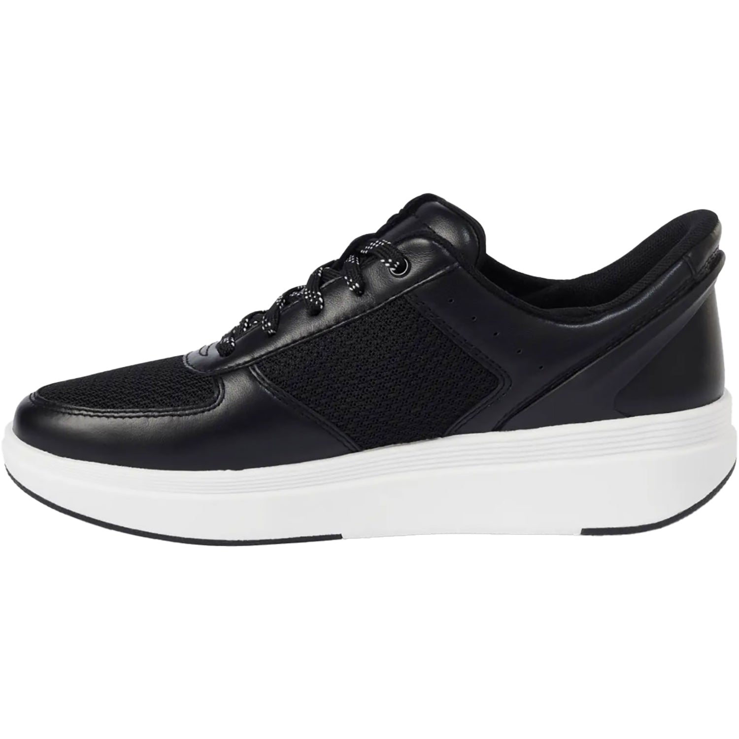Womens Kizik Women's Kizik Brisbane Black Leather Black Leather
