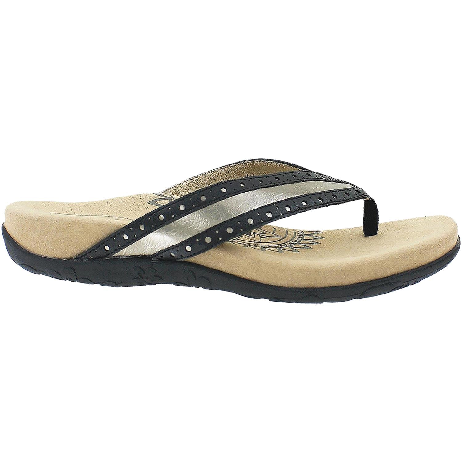 Womens Aetrex Women's Aetrex Kim Brass Leather Brass Leather