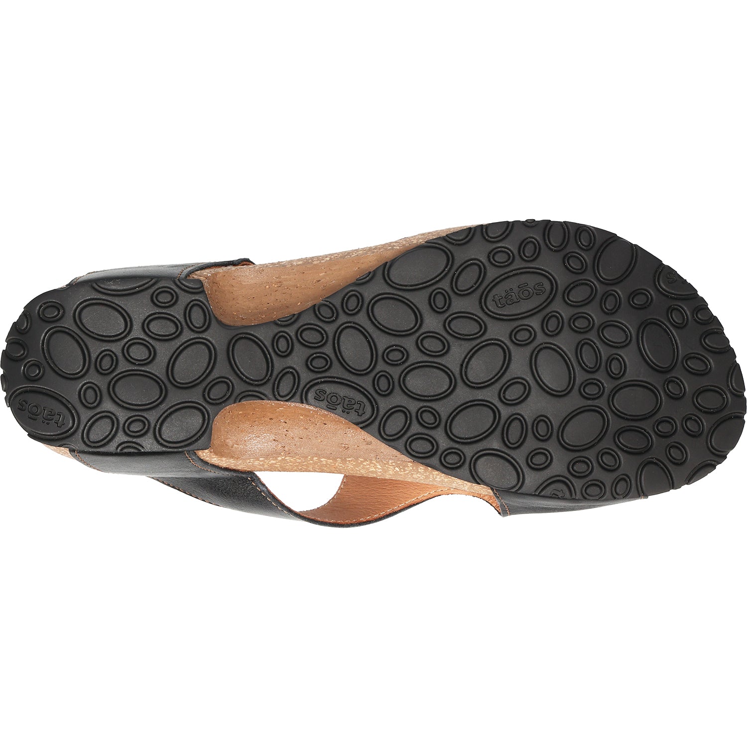 Womens Taos Women's Taos Loop Black Leather Black Leather