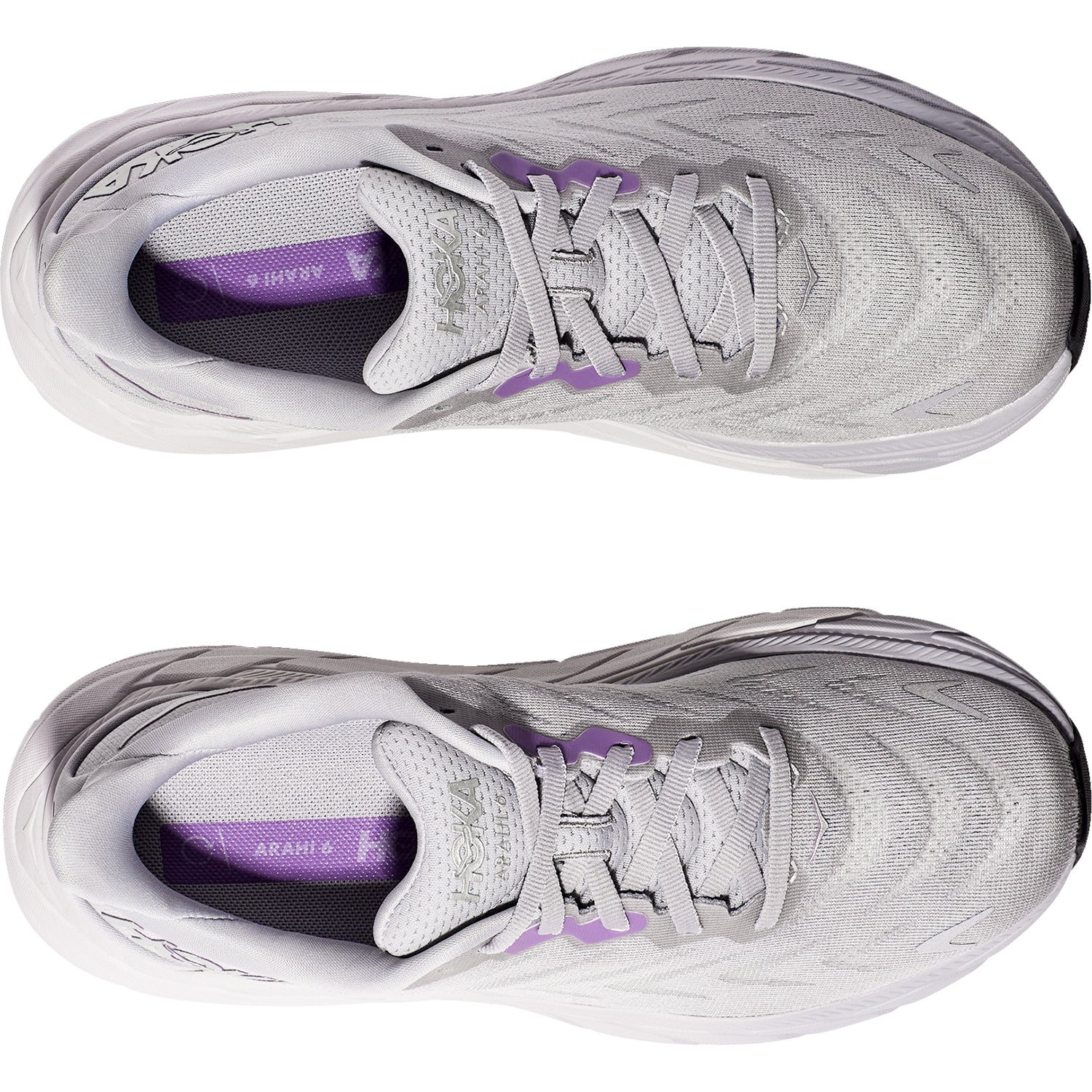 Womens Hoka one one Women's Hoka Arahi 6 Harbor Mist/Silver Mesh Harbor Mist/Silver Mesh