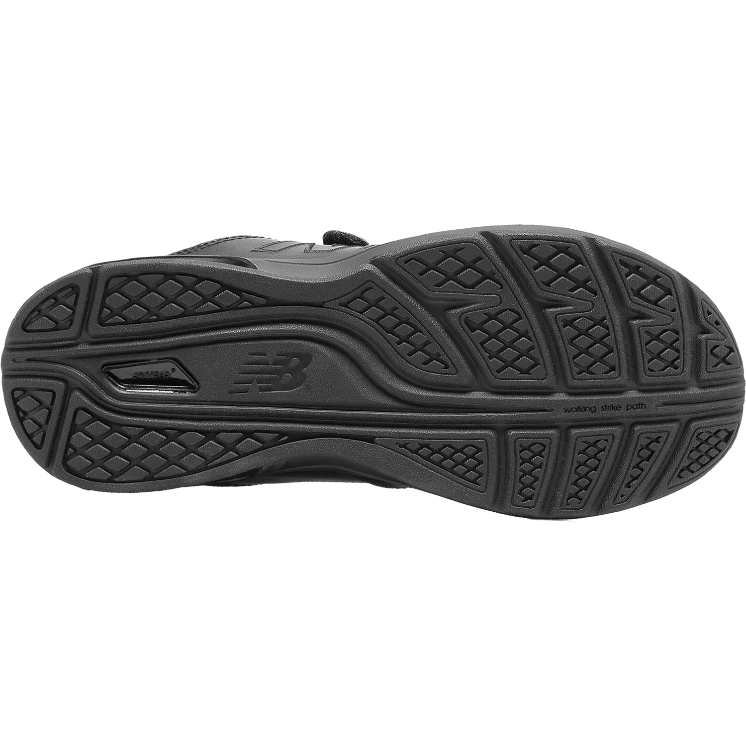 Womens New balance Women's New Balance WW813HBK Black Leather Black Leather