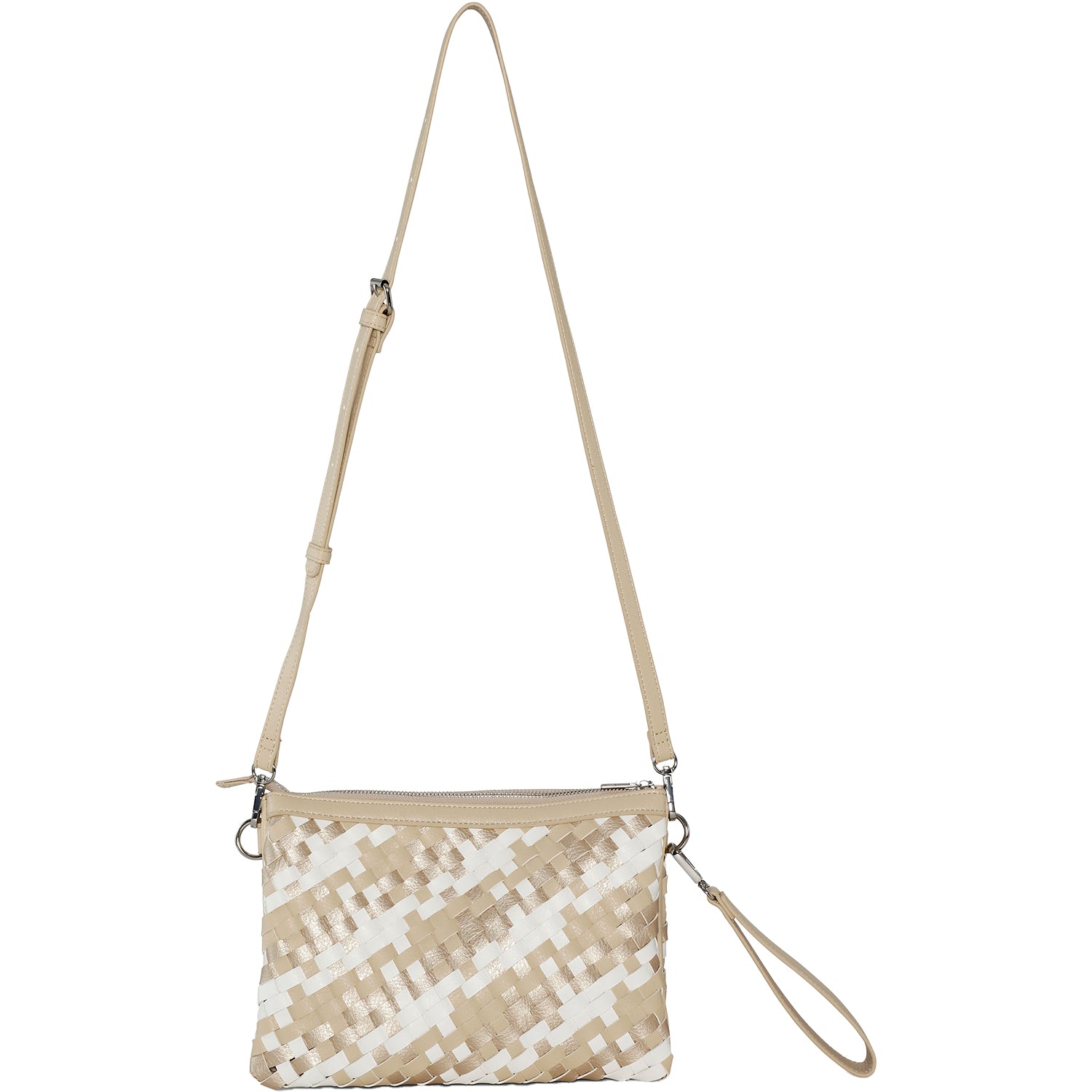 Womens Ilse jacobsen Women's Ilse Jacobsen Shoulder Bag 08 CB Ivory/White Synthetic Ivory/White Synthetic
