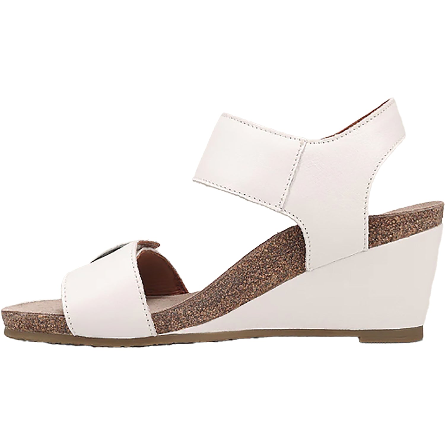 Womens Taos Women's Taos Carousel 3 White Leather White Leather