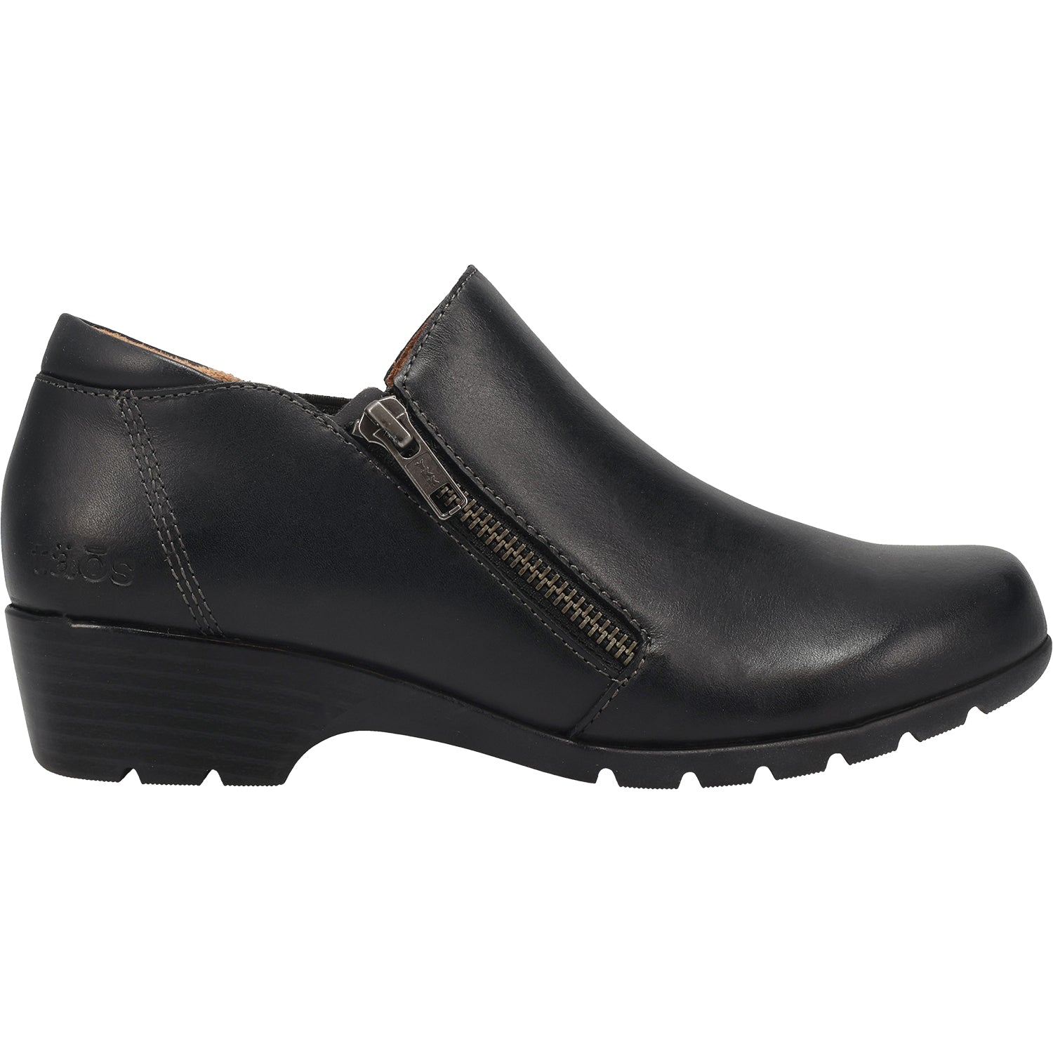 Womens Taos Women's Taos Daily Black Leather Black Leather