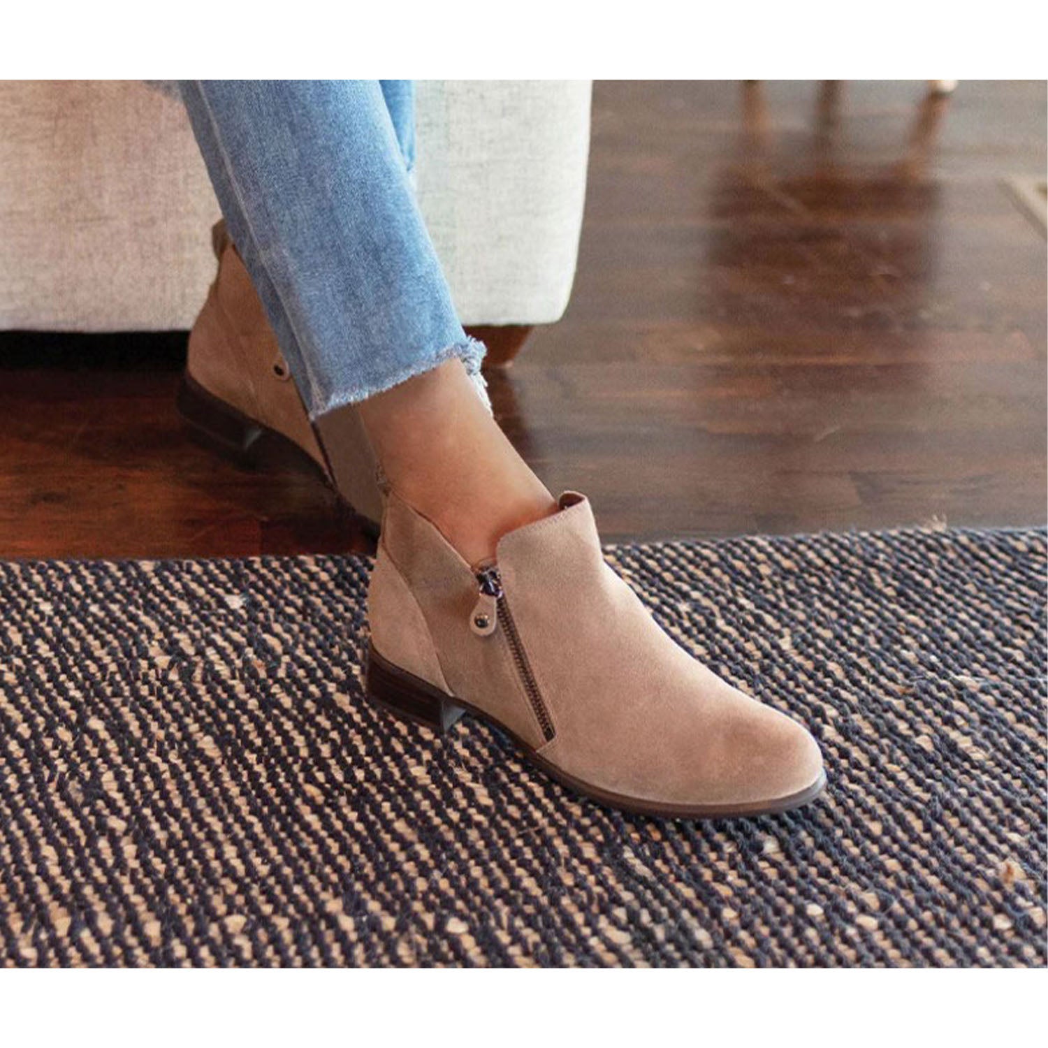 Womens Munro Women's Munro Neko Almond Suede Almond Suede