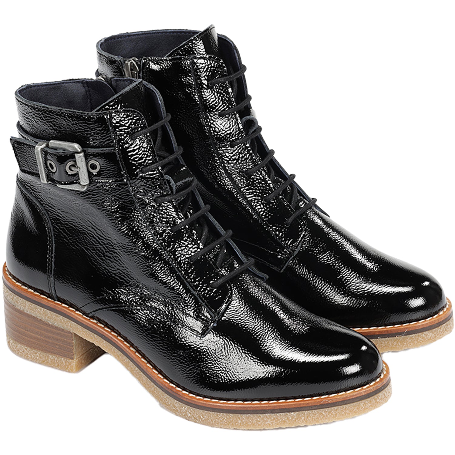 Womens Dorking Women's Dorking Lucero D8686 Black Patent Leather Black Patent Leather