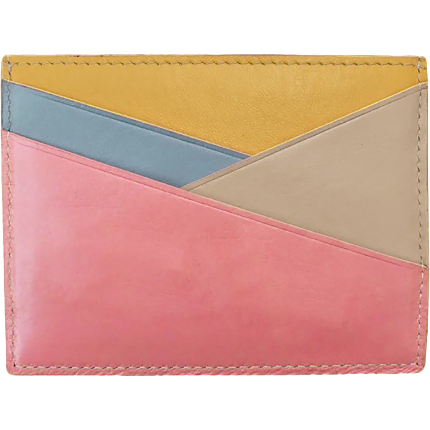 Ili new york Ili New York Asymmetric Card Case Pink Rainbow Pink Rainbow
