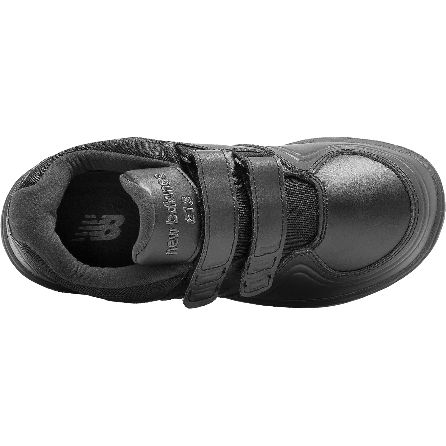 Womens New balance Women's New Balance WW813HBK Black Leather Black Leather