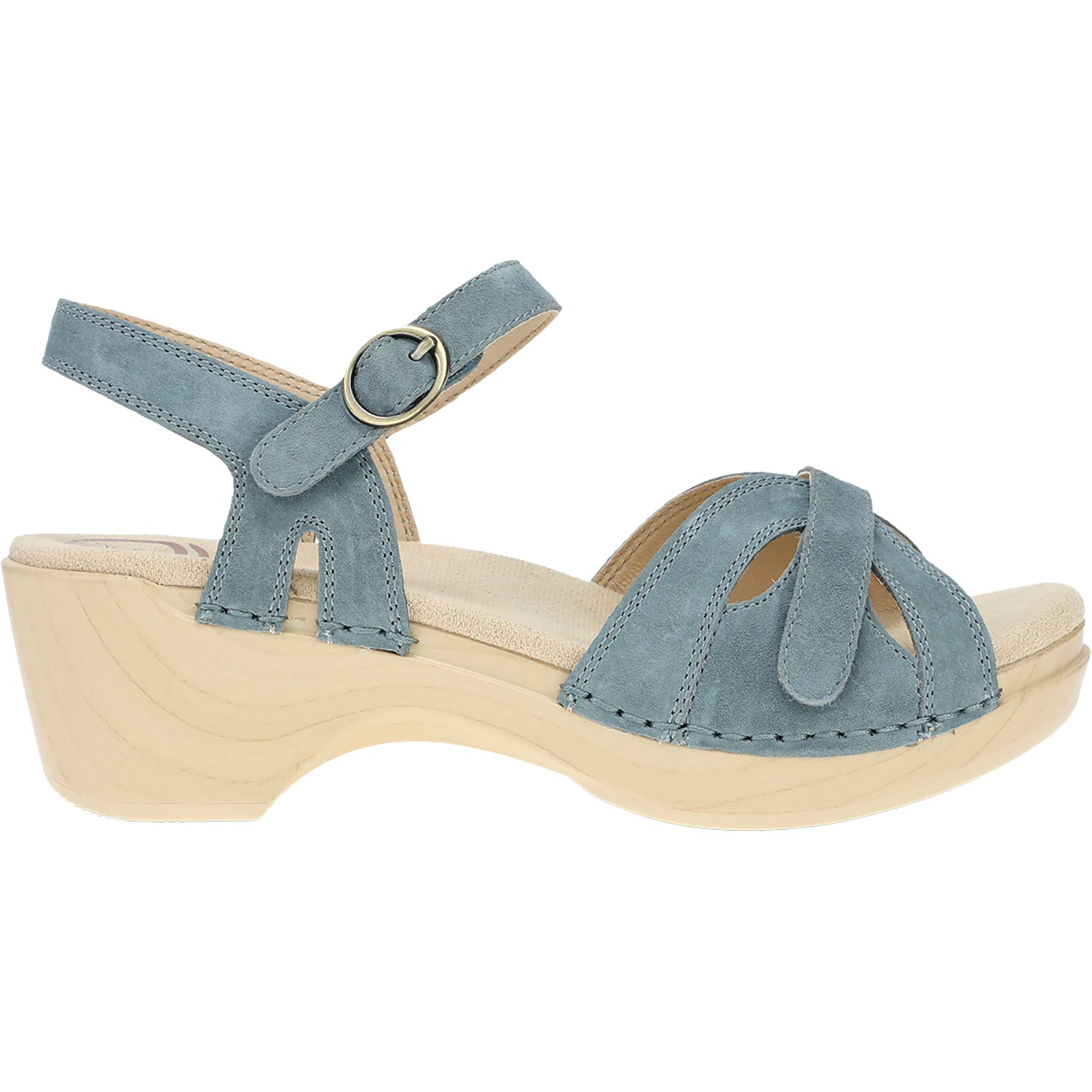 Womens Dansko Women's Dansko Season Denim Suede Denim Suede