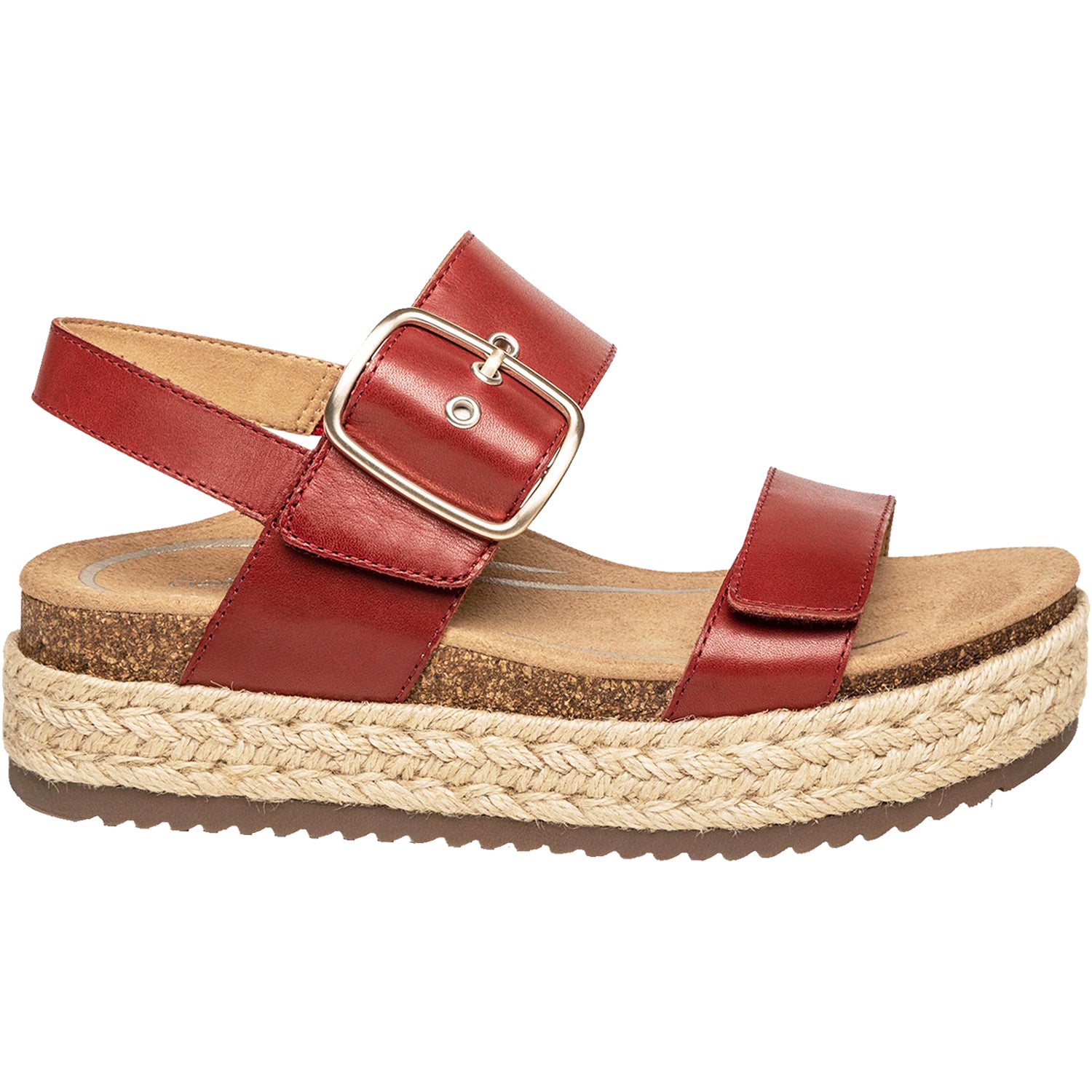 Womens Aetrex Women's Aetrex Vania Red Leather Red Leather
