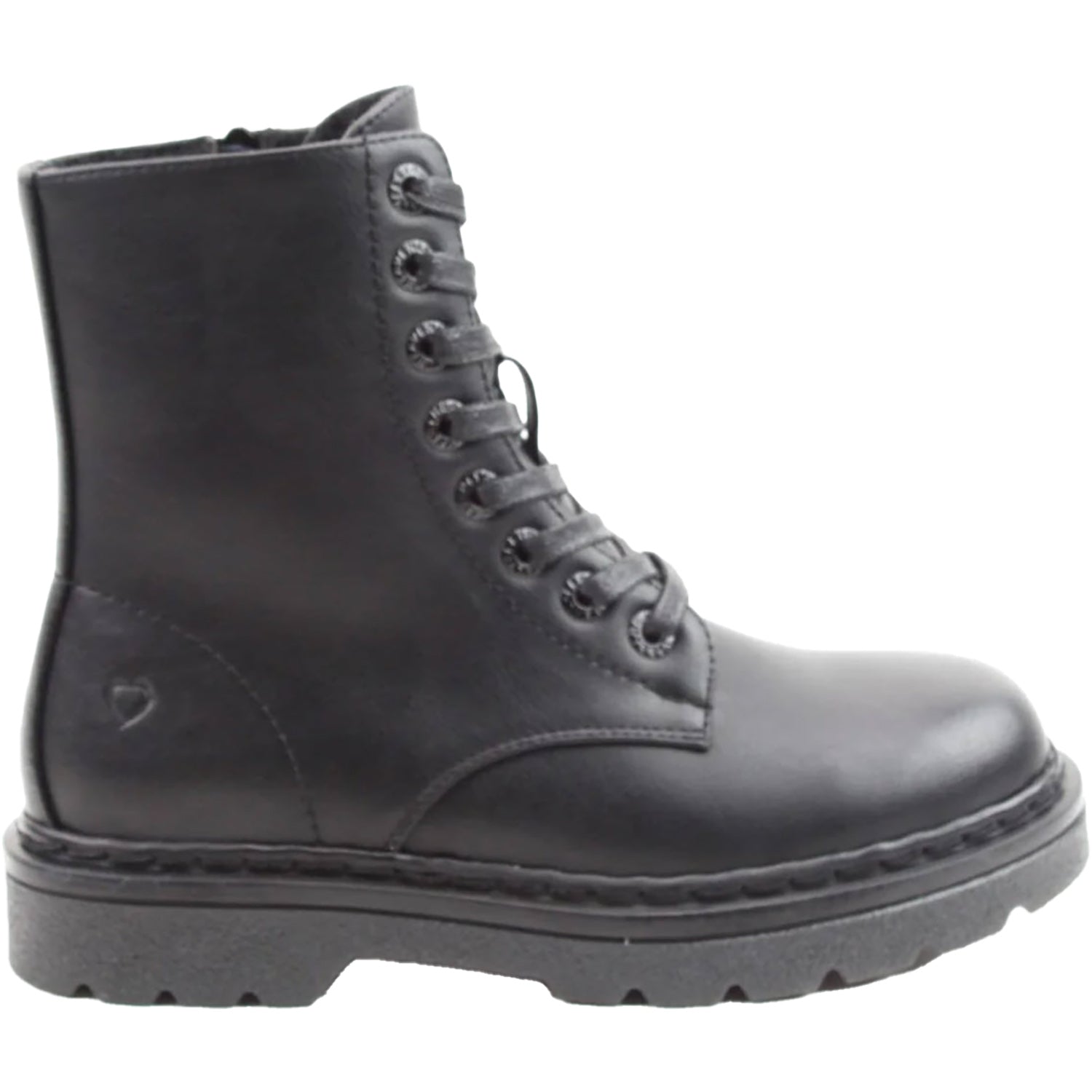 Womens Heavenly feet Women's Heavenly Feet Justina Black Vegan Leather Black Vegan Leather