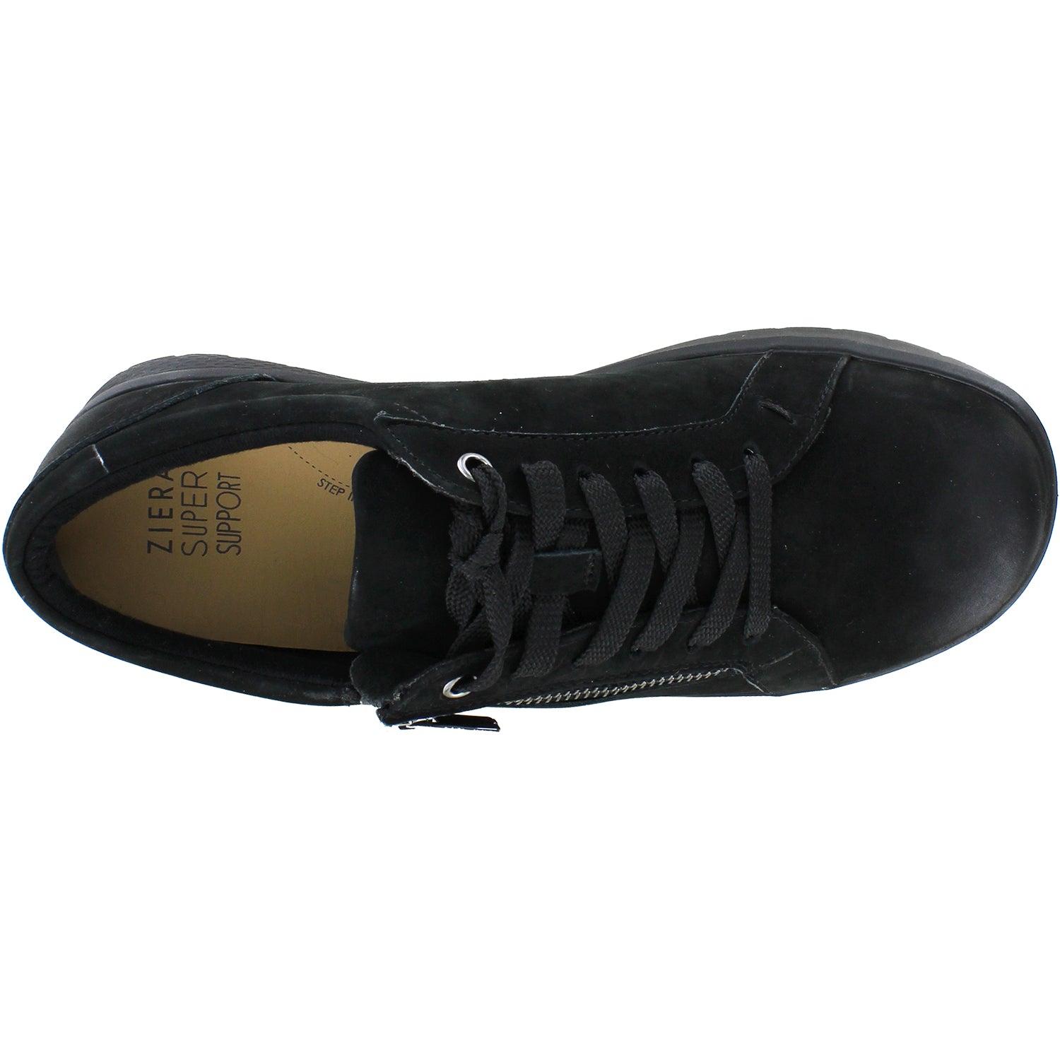 Womens Ziera Women's Ziera Solar Black Nubuck Black Nubuck