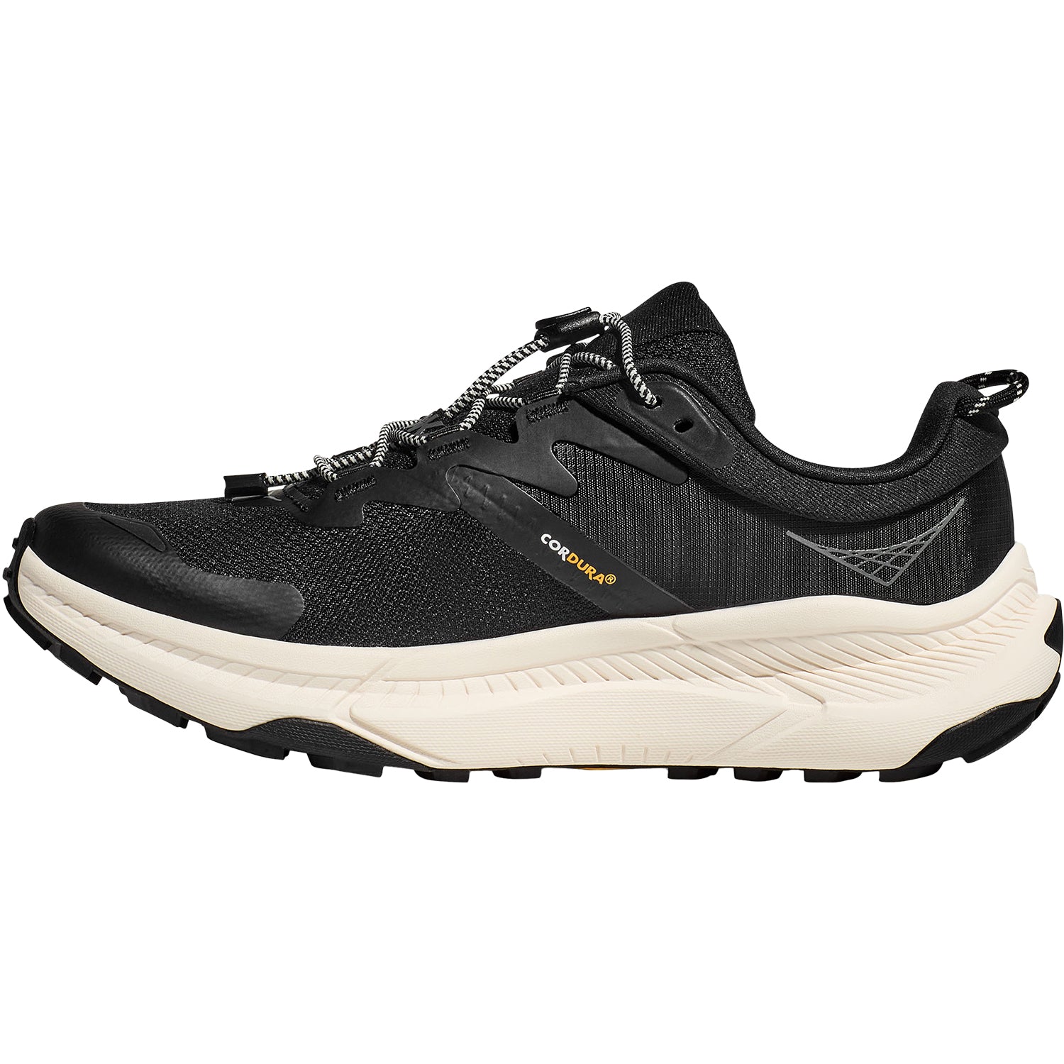 Mens Hoka one one Men's Hoka Transport Black/Alabaster Mesh Black/Alabaster Mesh