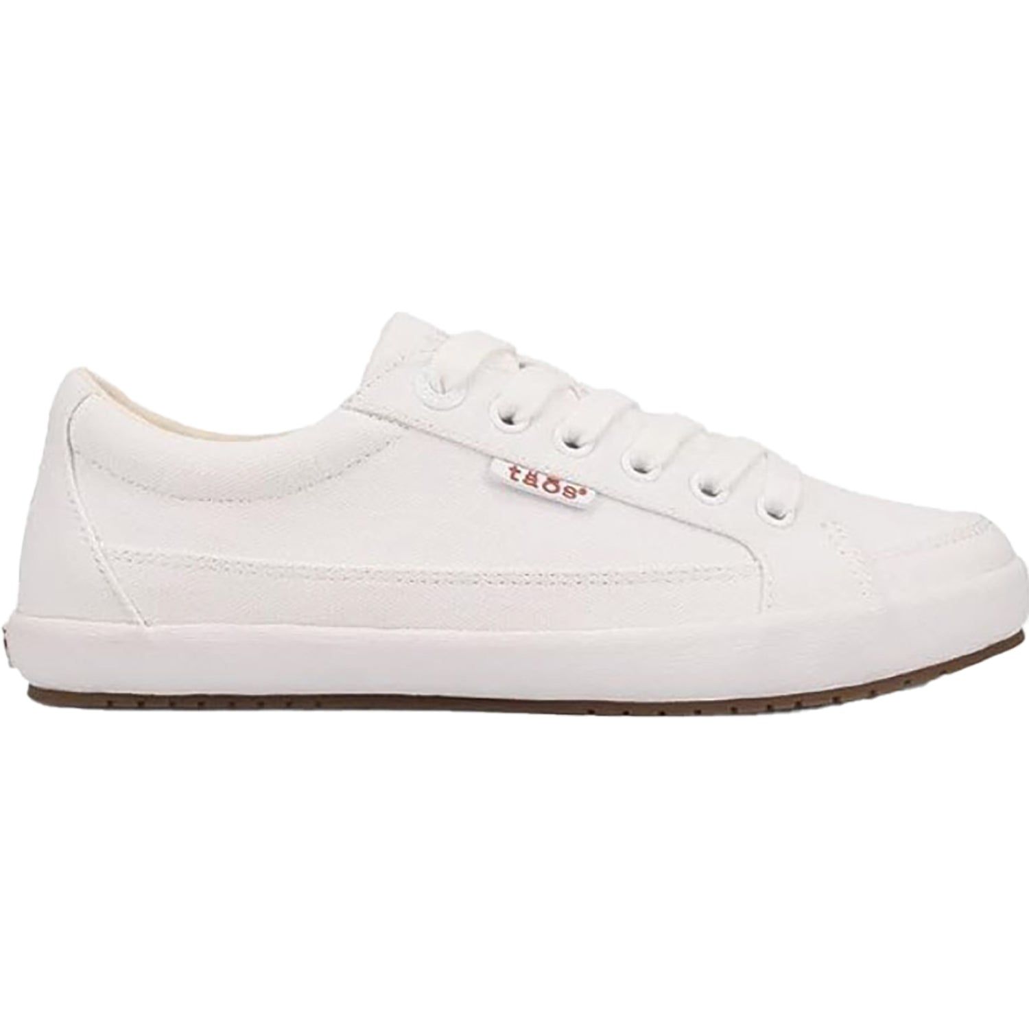 Womens Taos Women's Taos Moc Star 2 White Canvas White Canvas