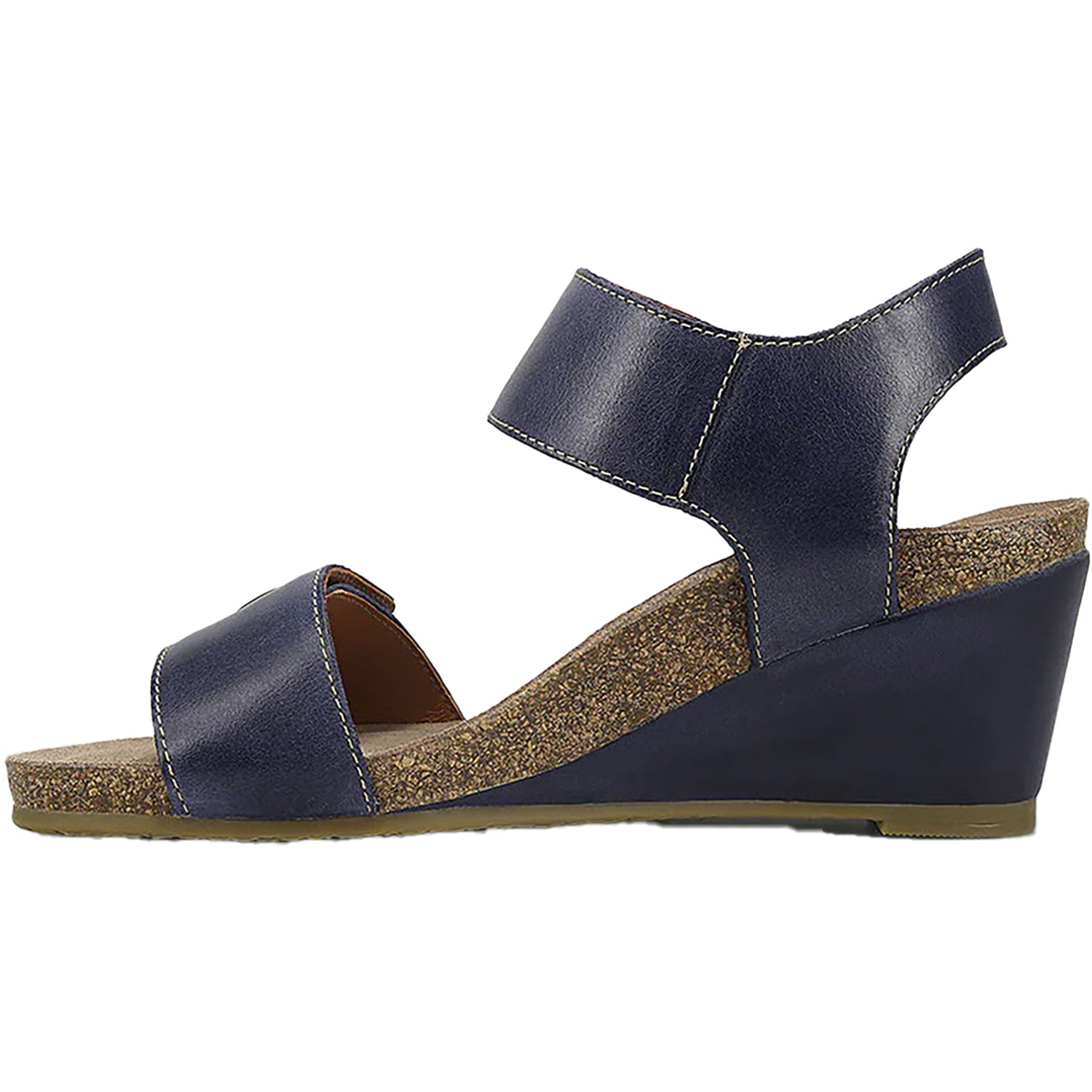 Womens Taos Women's Taos Carousel 3 Dark Blue Leather Dark Blue