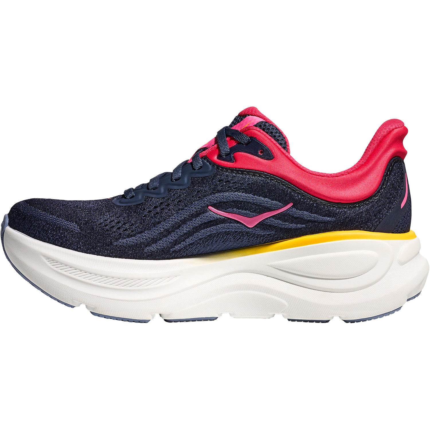 Womens Hoka one one Women's Hoka Bondi 9 Varsity Navy/Nautical Dusk Mesh Varsity Navy/Nautical Dusk Mesh