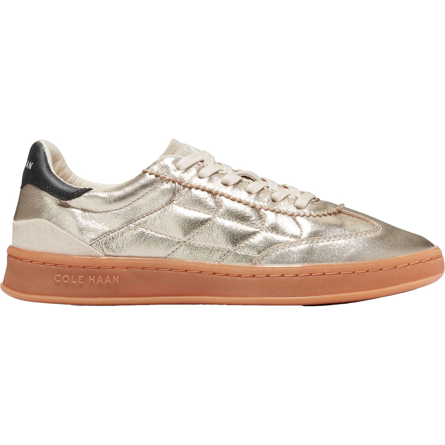 Womens Cole haan Women's Cole Haan Grandpro Breakaway Sneaker Ch Gold/Birch Suede Ch Gold/Birch Suede