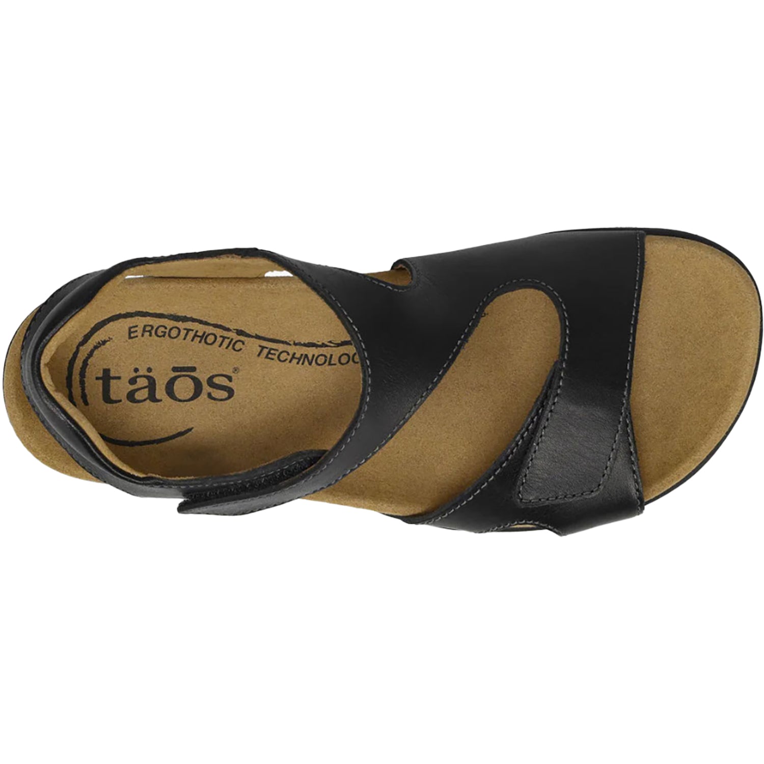 Womens Taos Women's Taos Serene Black Leather Black Leather