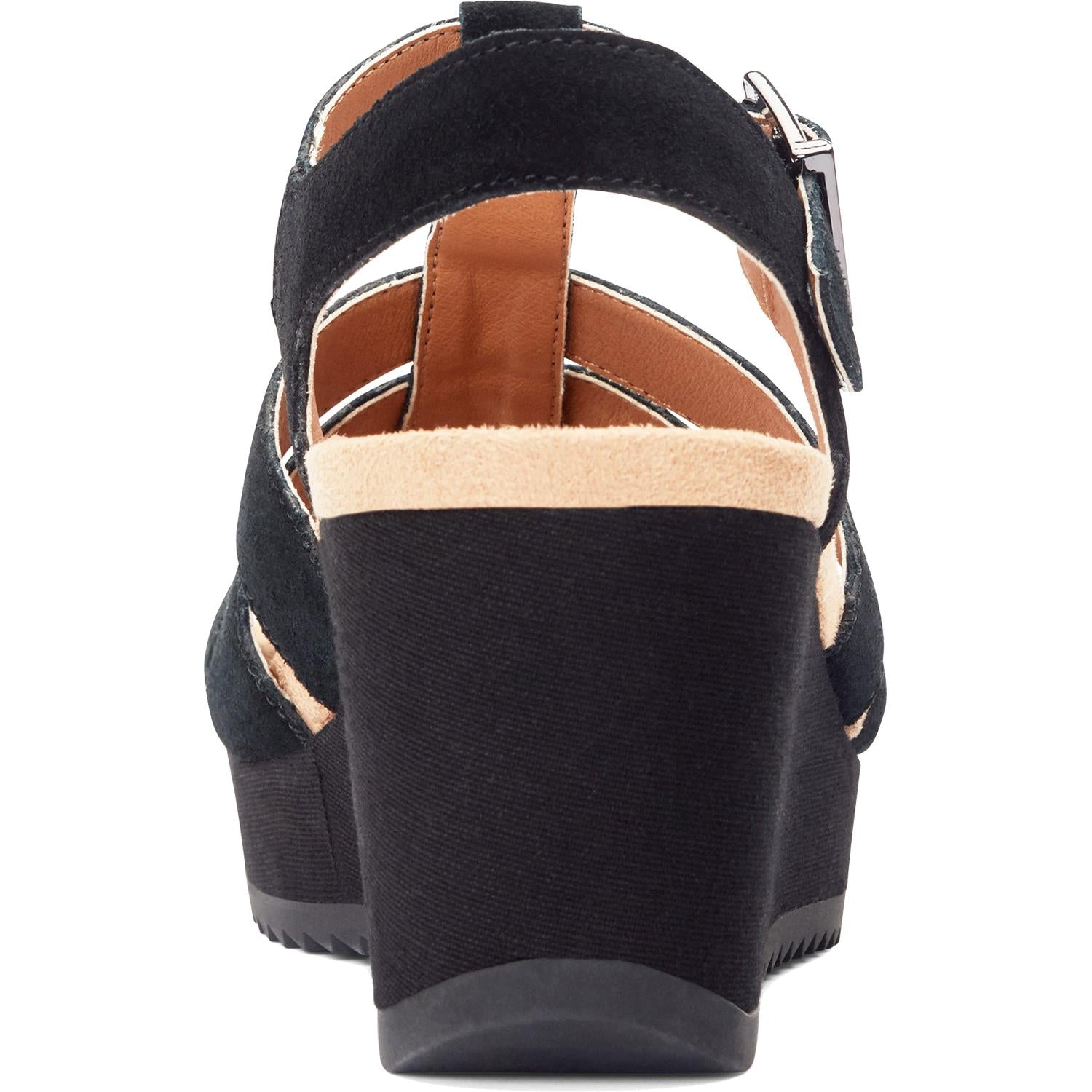Womens Vionic Women's Vionic Tawny Black Suede Black Suede