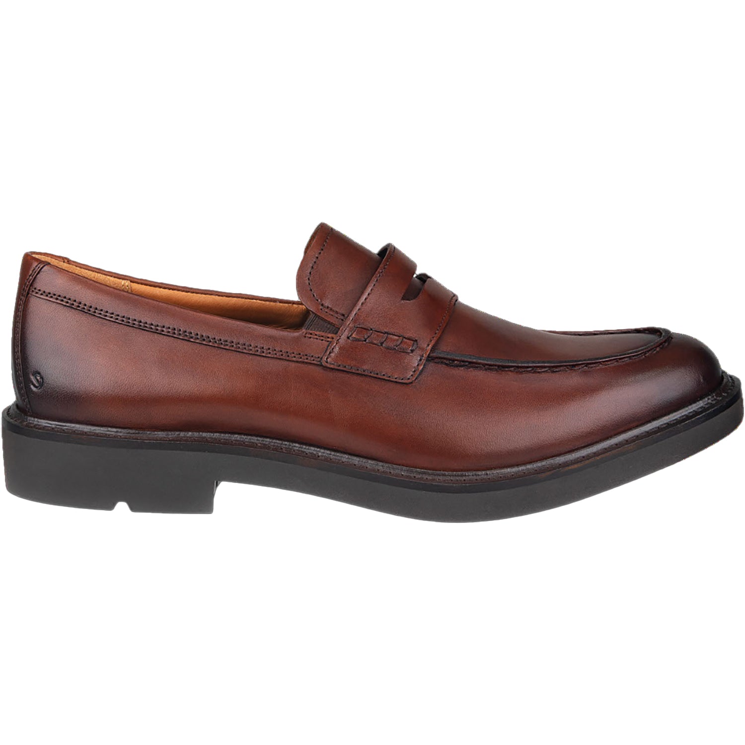 Mens Ecco Men's  Ecco Metropole London Penny Loafer Cognac Leather Cognac Leather