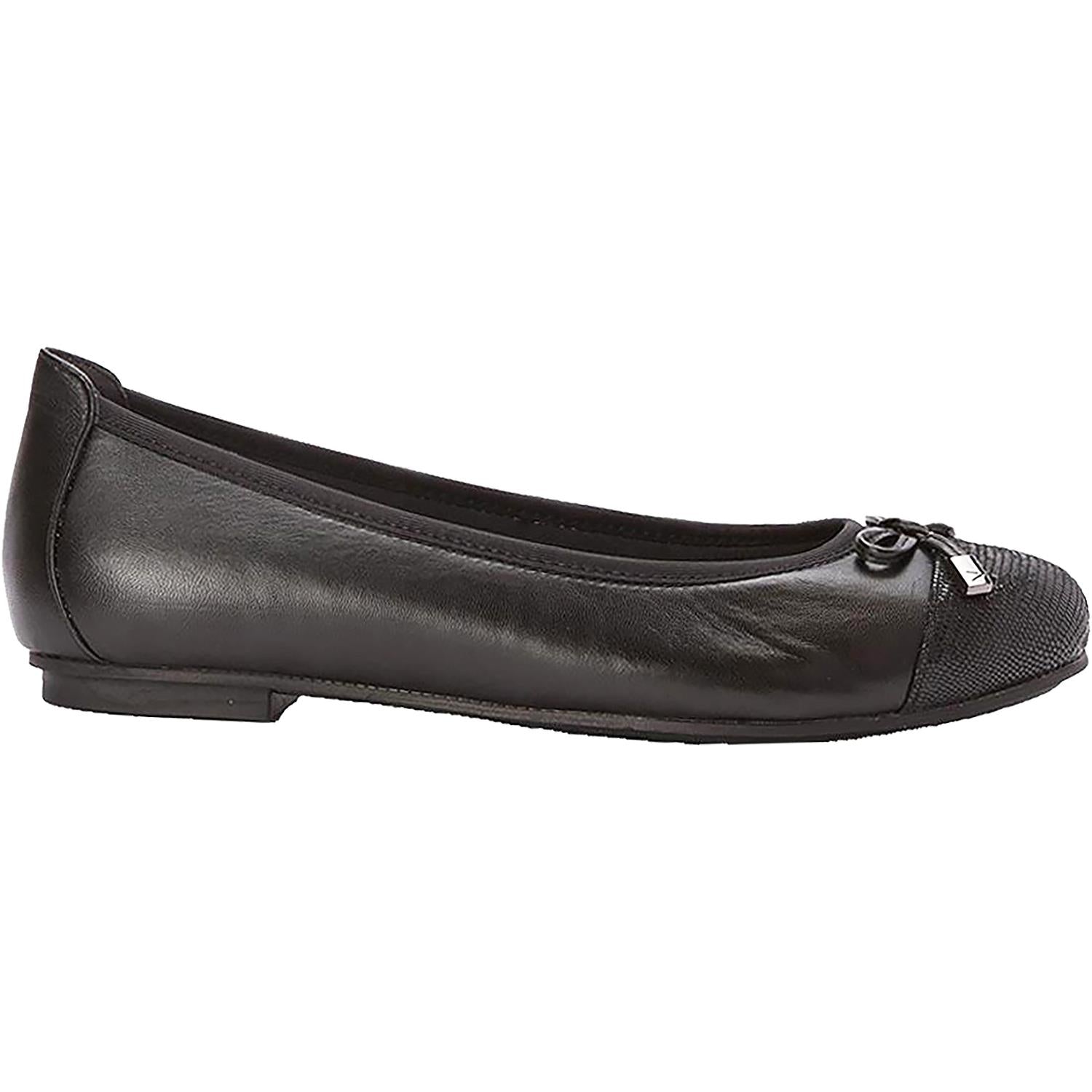 Womens Vionic Women's Vionic Minna Black Leather Black Leather