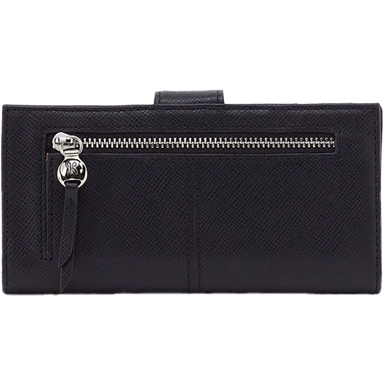 Womens Hobo Hobo International Essential Bifold Wallet Black Leather Black Leather