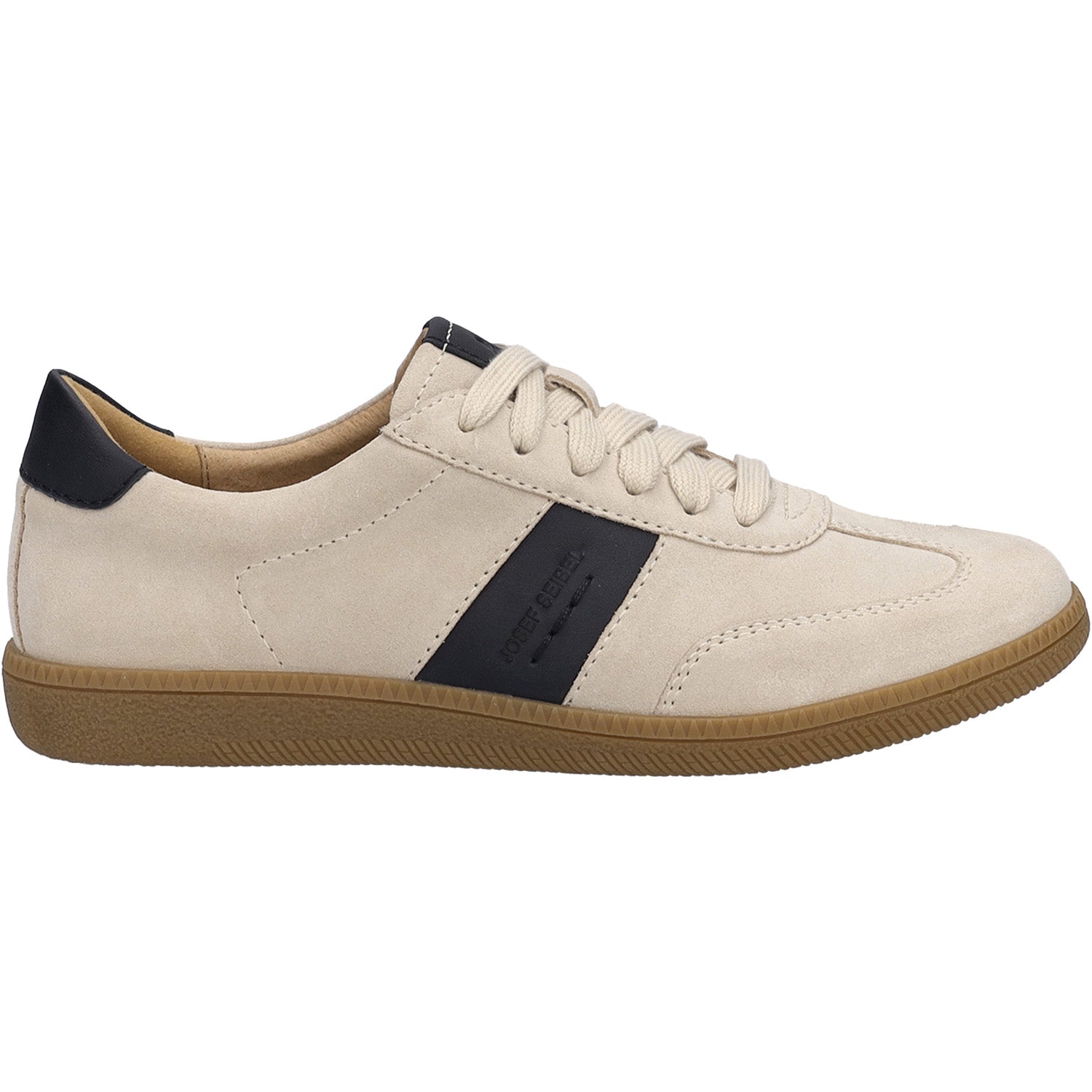 Womens Josef seibel Women's Josef Seibel Joleen 01 Beige/Black Suede/Kombi Beige/Black Suede/Kombi