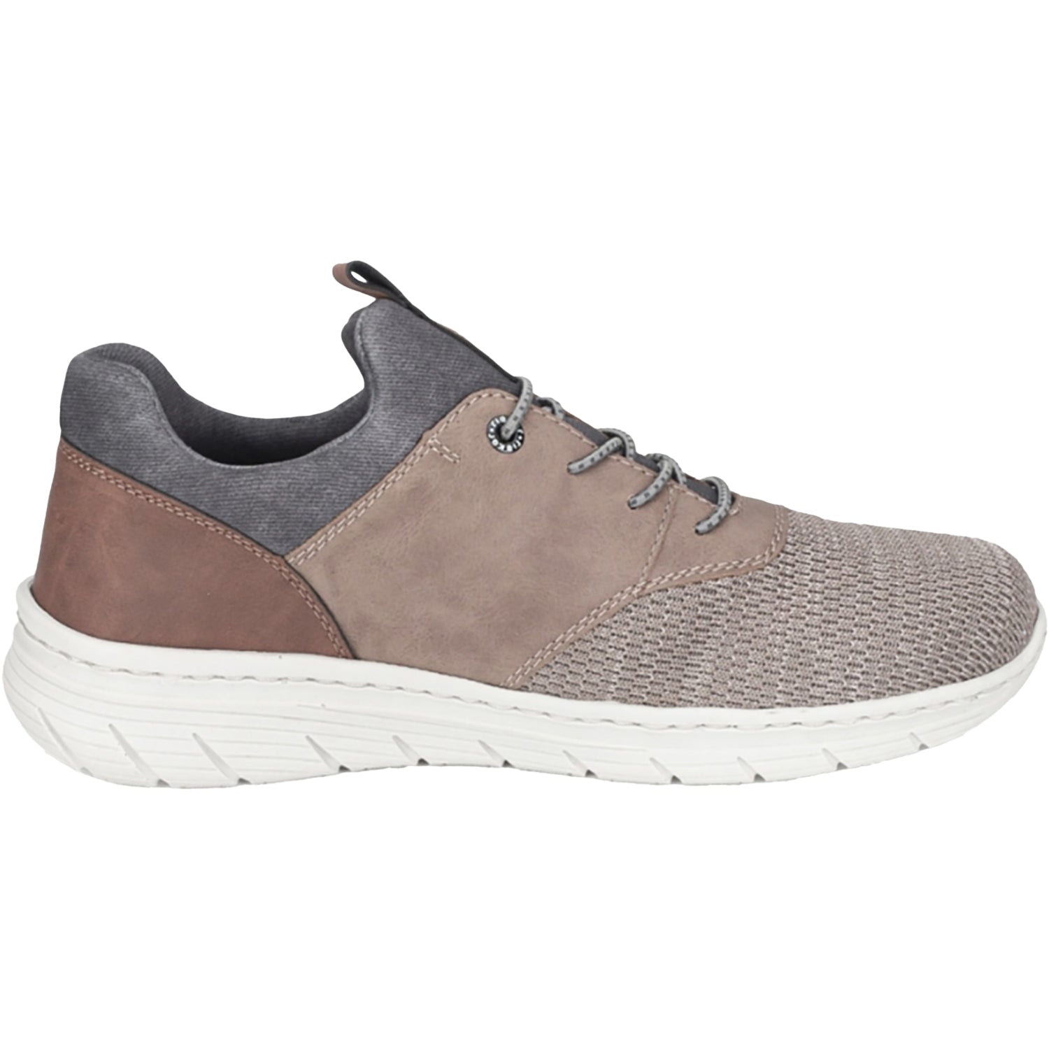 Mens Rieker Men's Rieker 13150-64 Kiesel/Fango/Nuss/Rauch Synthetic Kiesel/Fango/Nuss/Rauch Synthetic