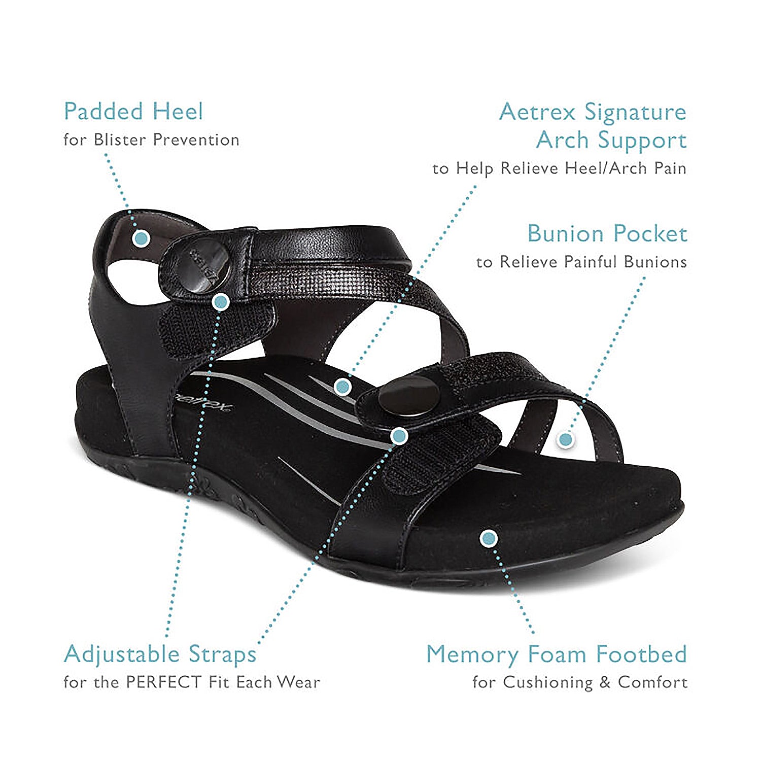Womens Aetrex Women's Aetrex Jess Bronze Synthetic Bronze Synthetic