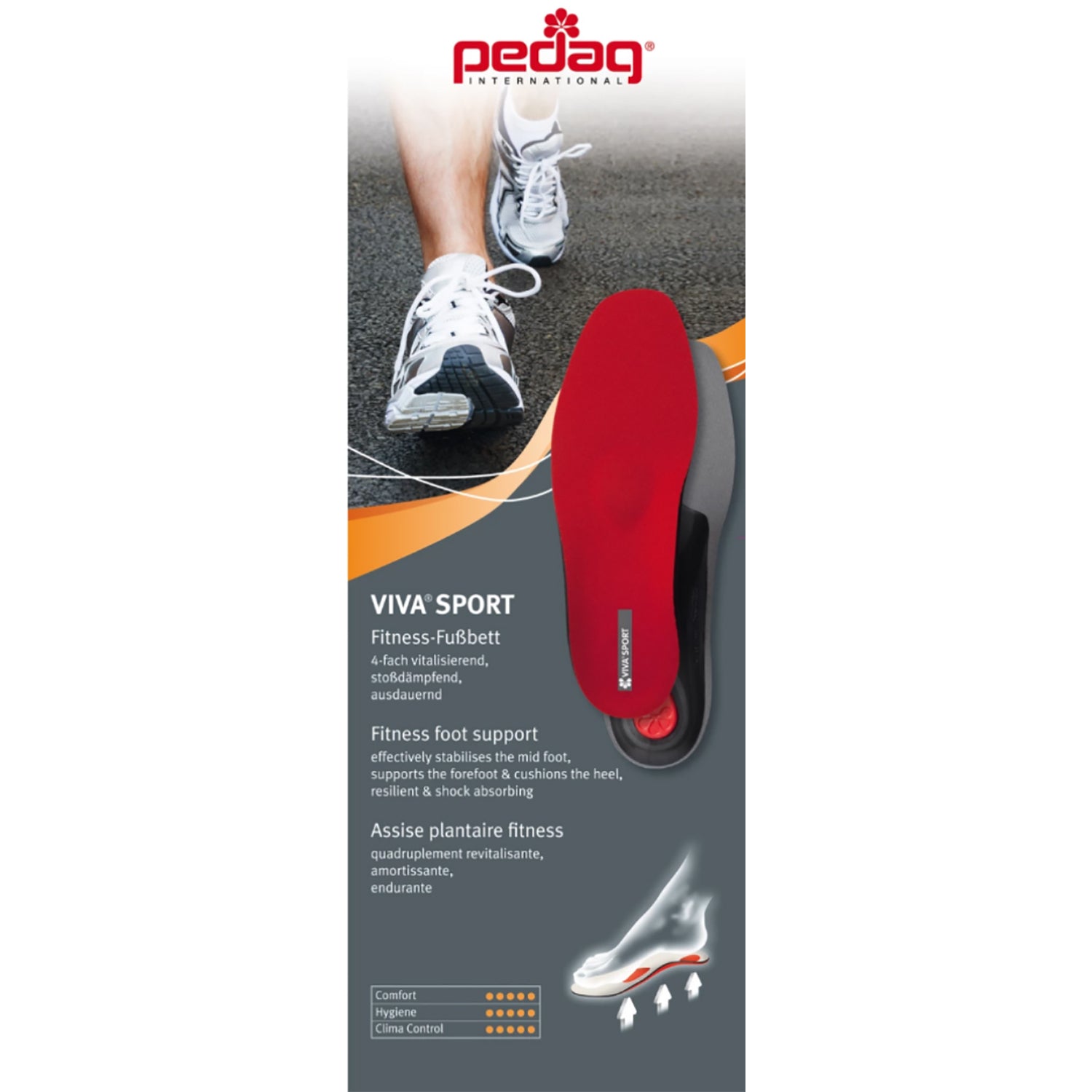 Unisex Pedag Unisex Pedag Viva Sport Red