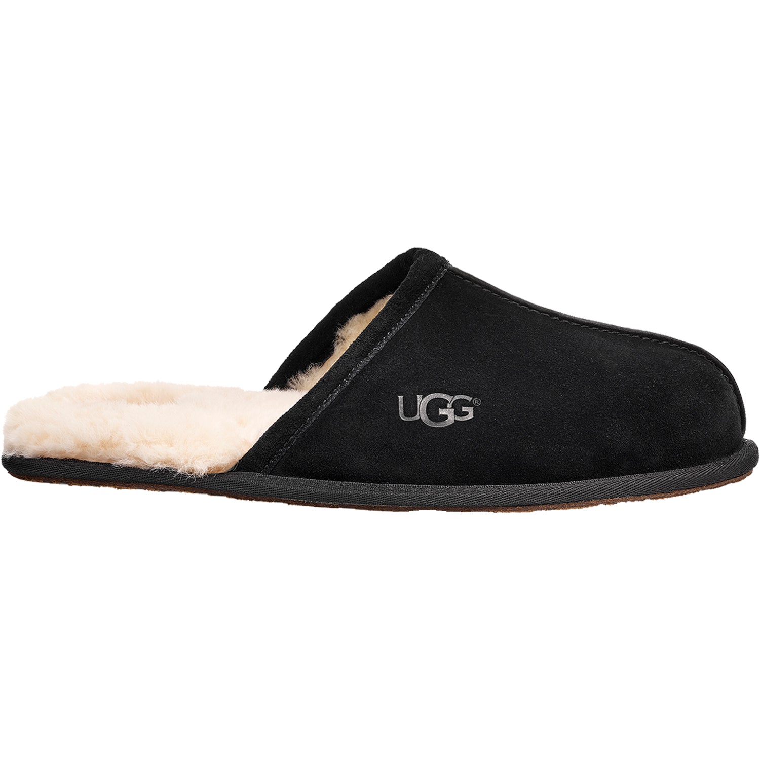 Mens Ugg Men's UGG Scuff Black Suede Black Suede