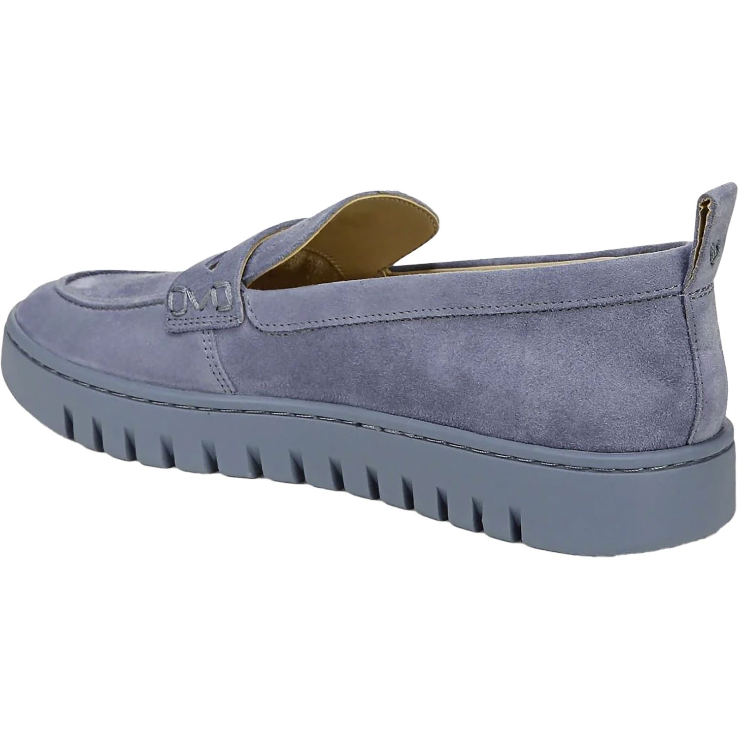 Womens Vionic Women's Vionic Uptown Loafer Vintage Blue Haze Suede Vintage Blue Haze Suede
